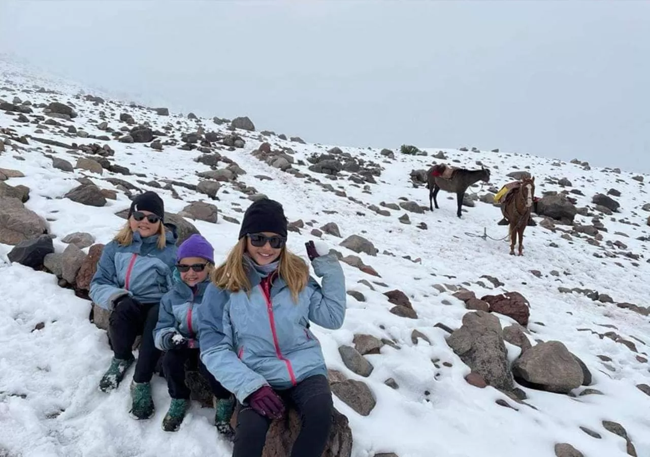 Natural landscape, Winter in La Merced Plaza Hostal