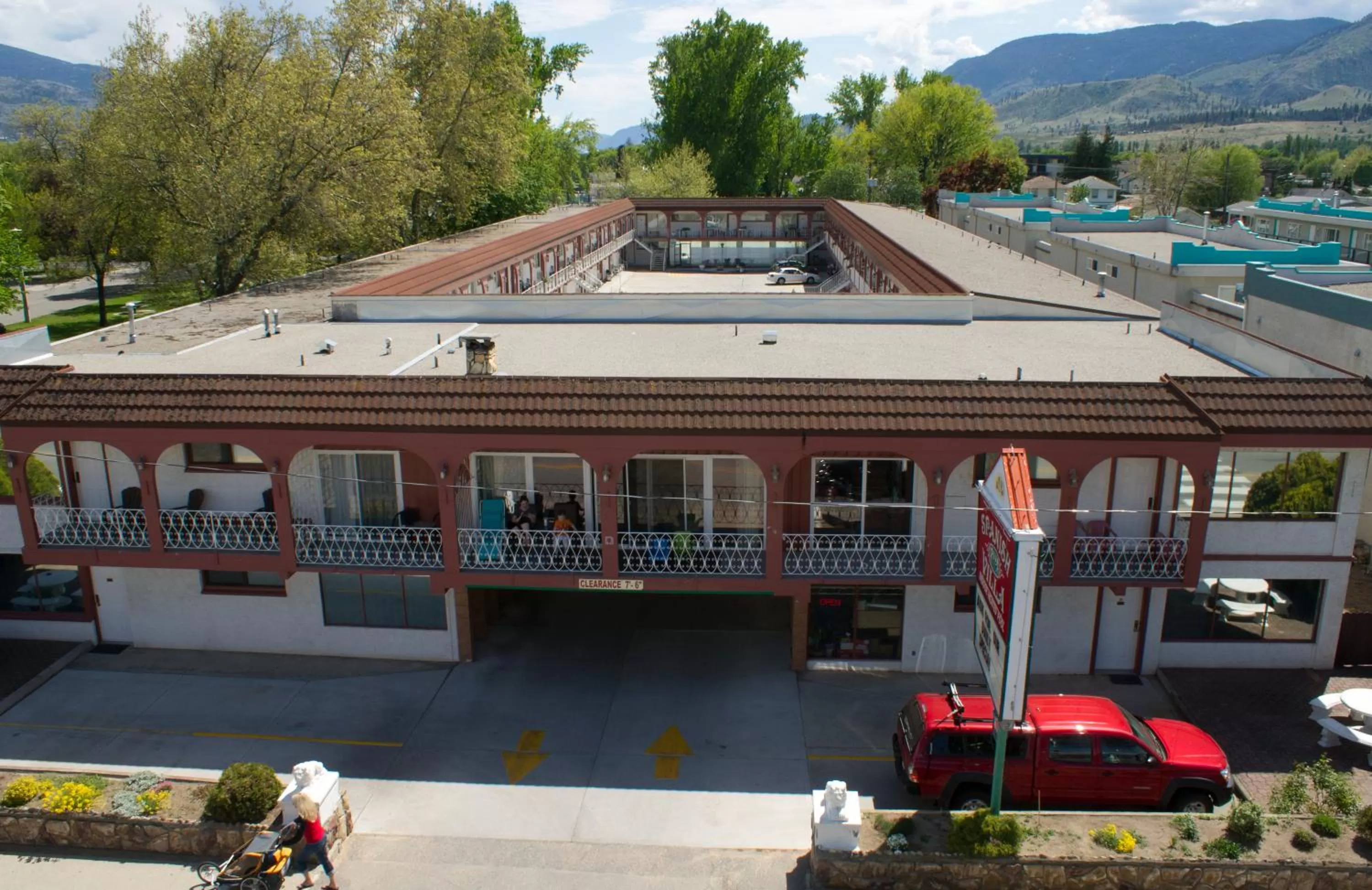 Facade/entrance in Spanish Villa Resort