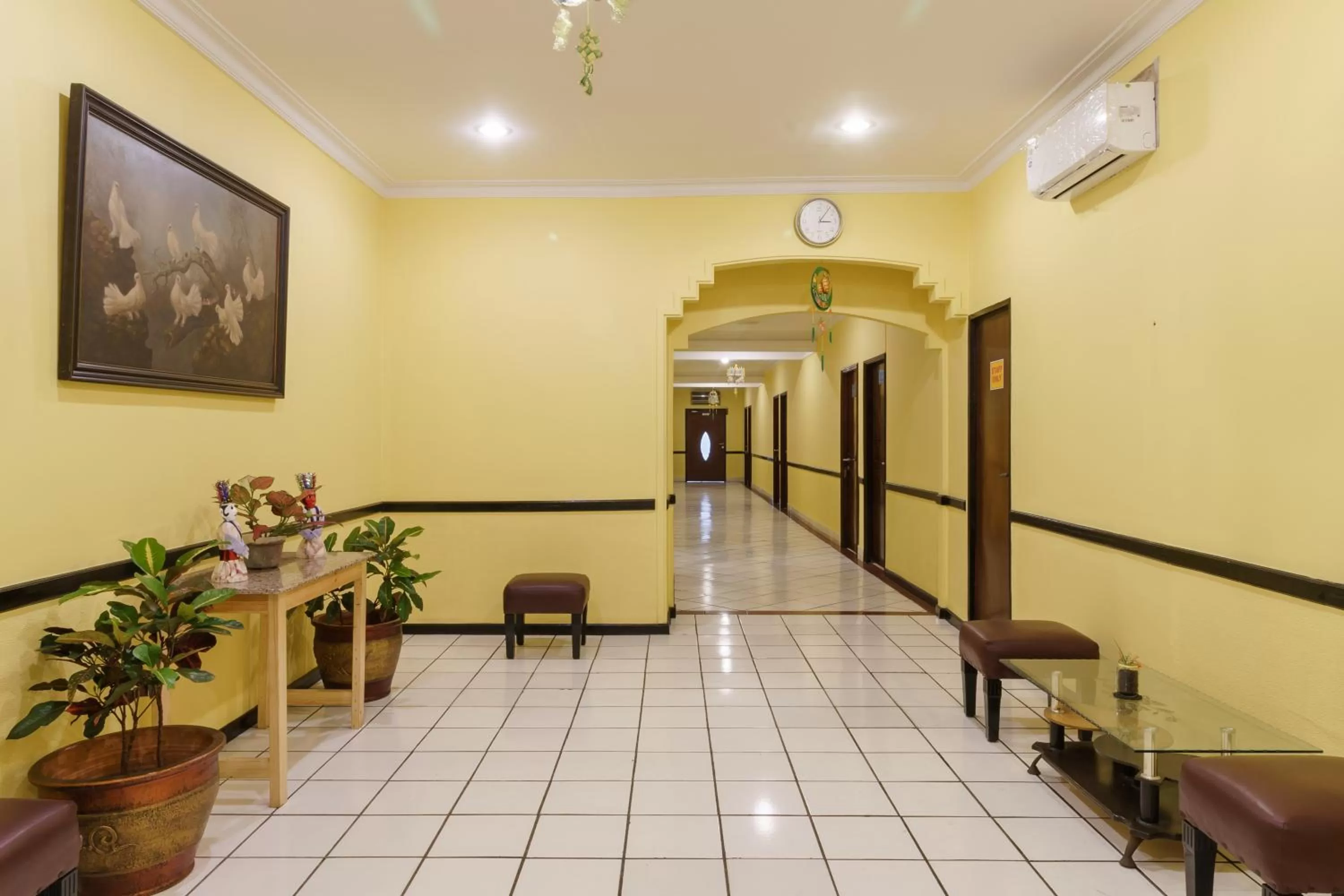 Lobby or reception in RedDoorz Plus near Ancol