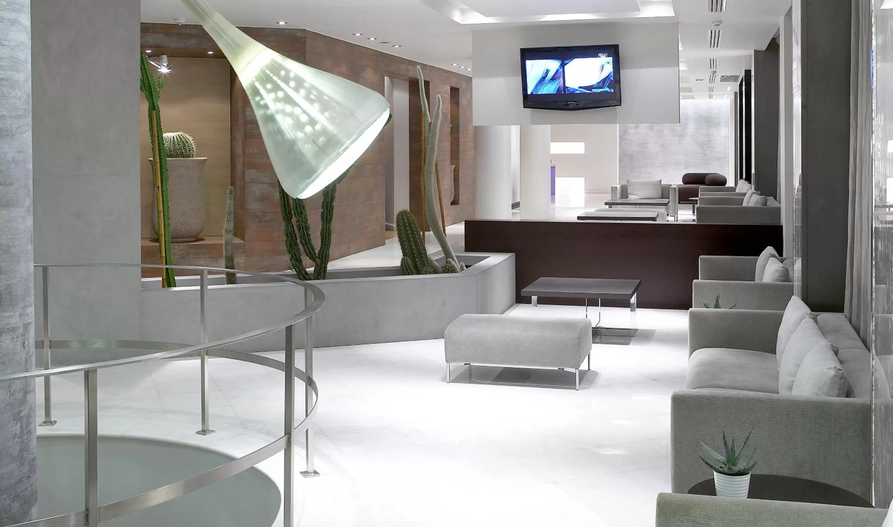 Lobby or reception in Domotel Olympia