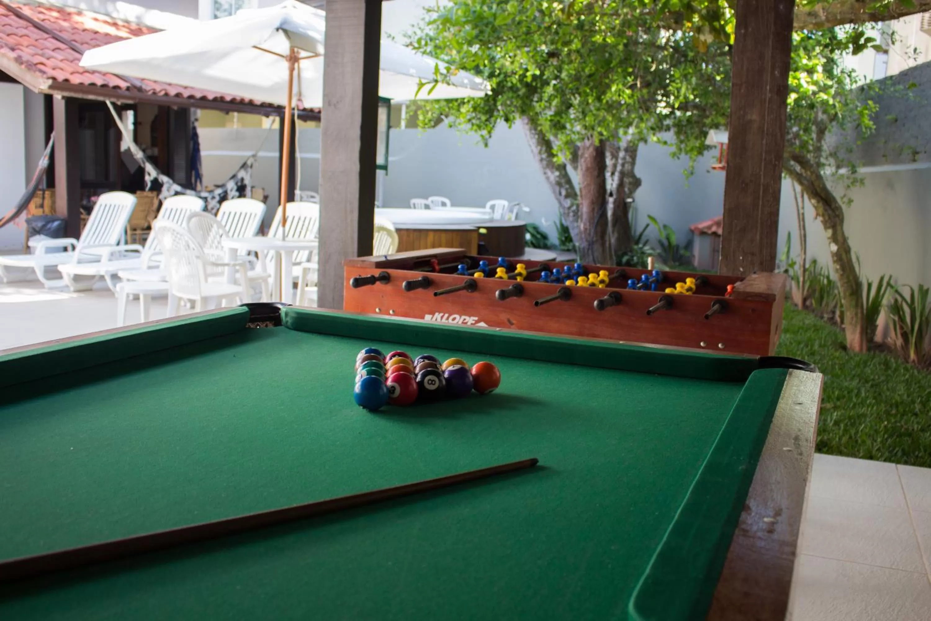 Billiards in Beach House Floripa