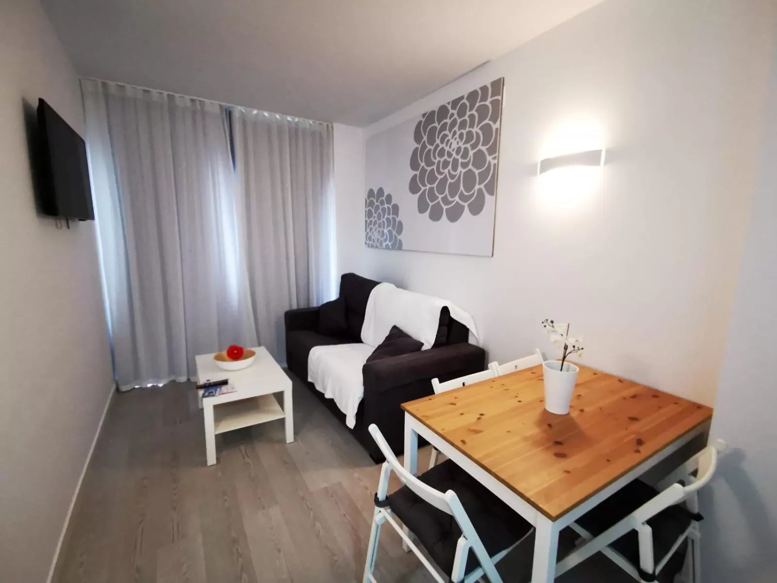 Living room in Sol Playa Suites