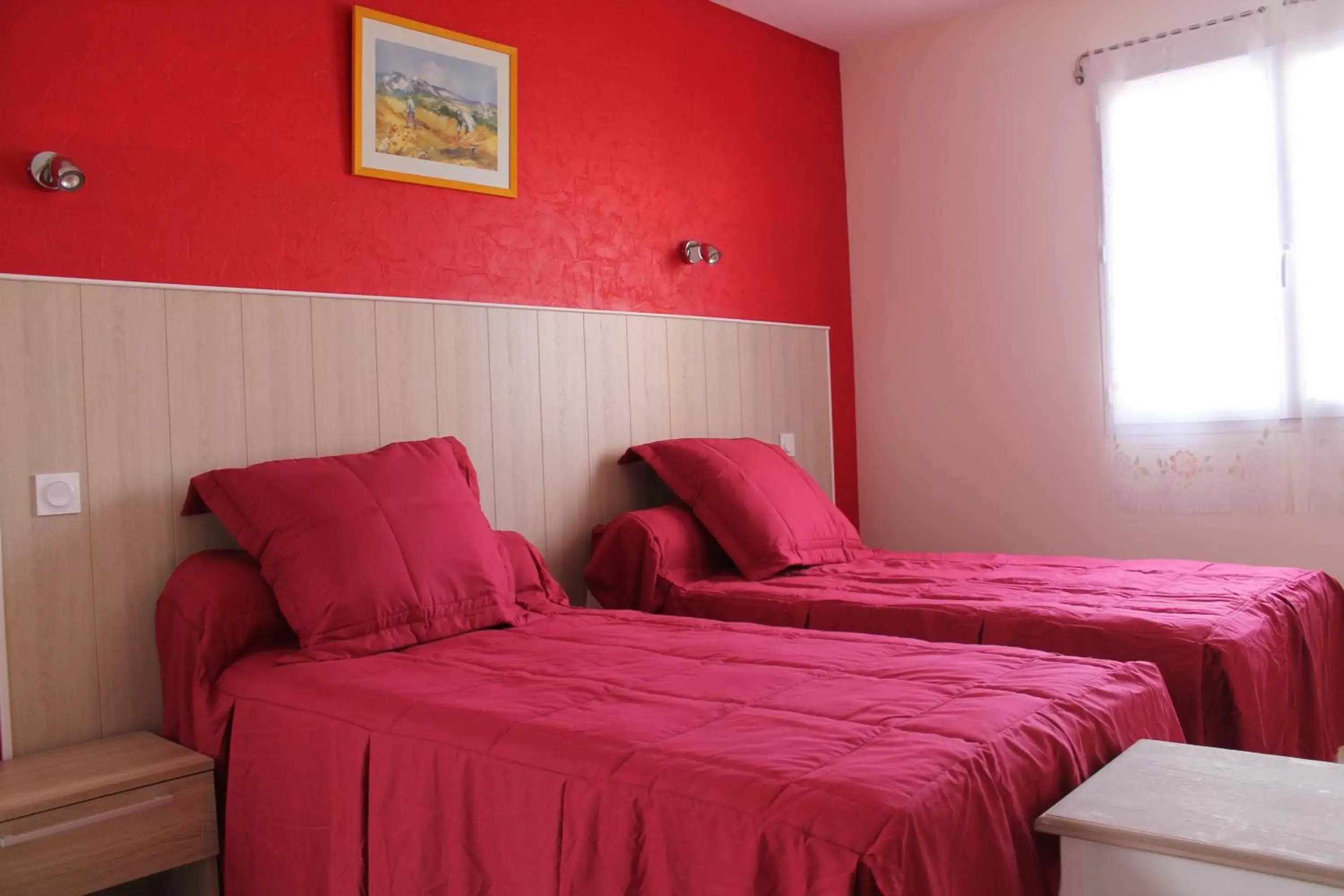 Twin Room with Garden View in La Garona Twin Room with Garden View in La Garona