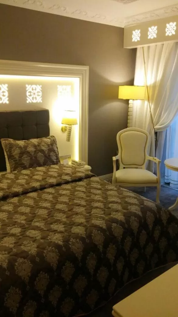 Bed in Altın Otel & Spa Balıkesir