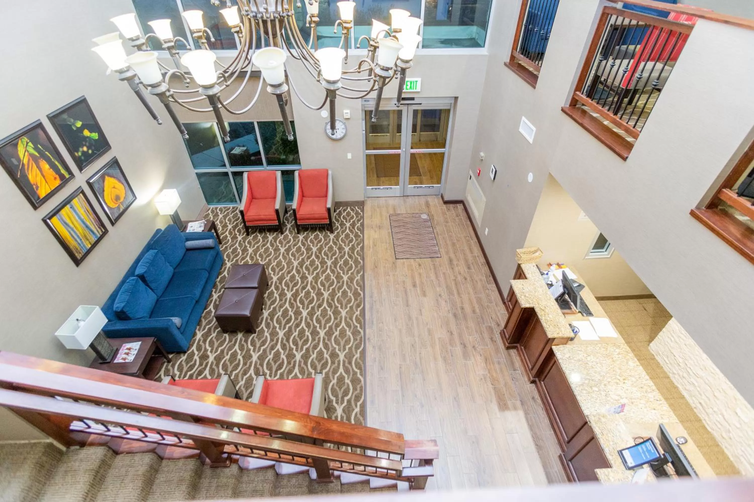 Lobby or reception in Comfort Inn Salt Lake City Downtown