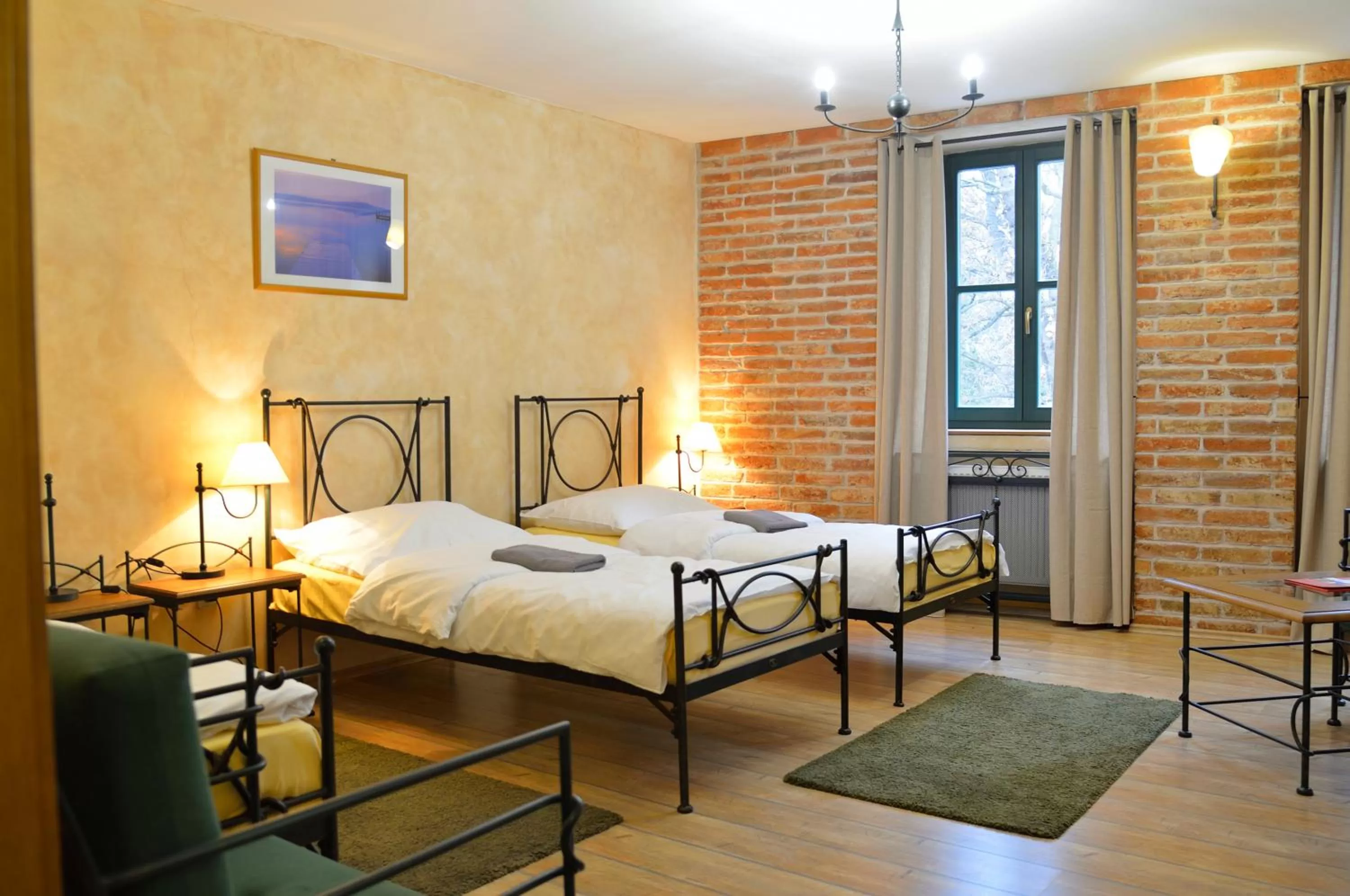 Bed in Hotel and restaurant Via Ironia