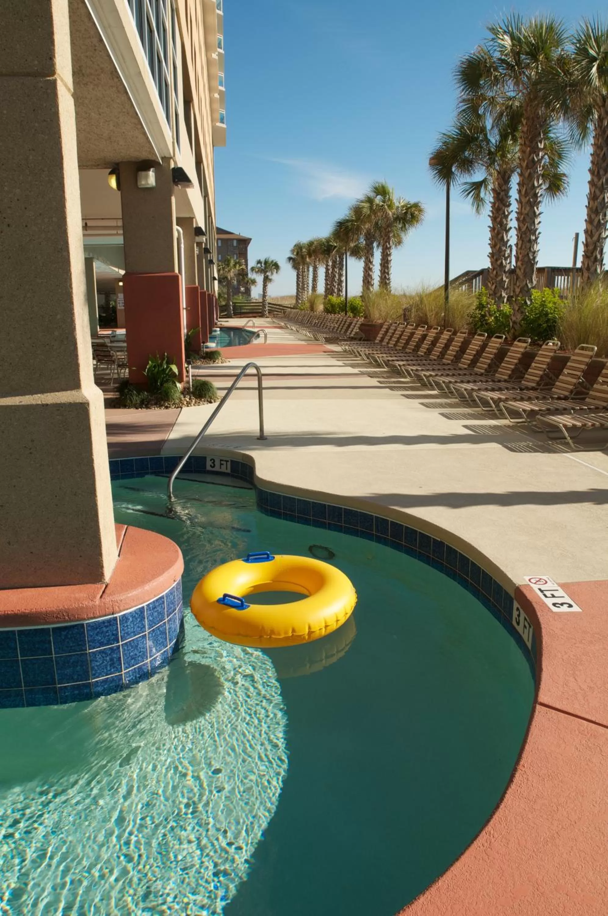 Swimming Pool in Bahama Sands Luxury Condominiums