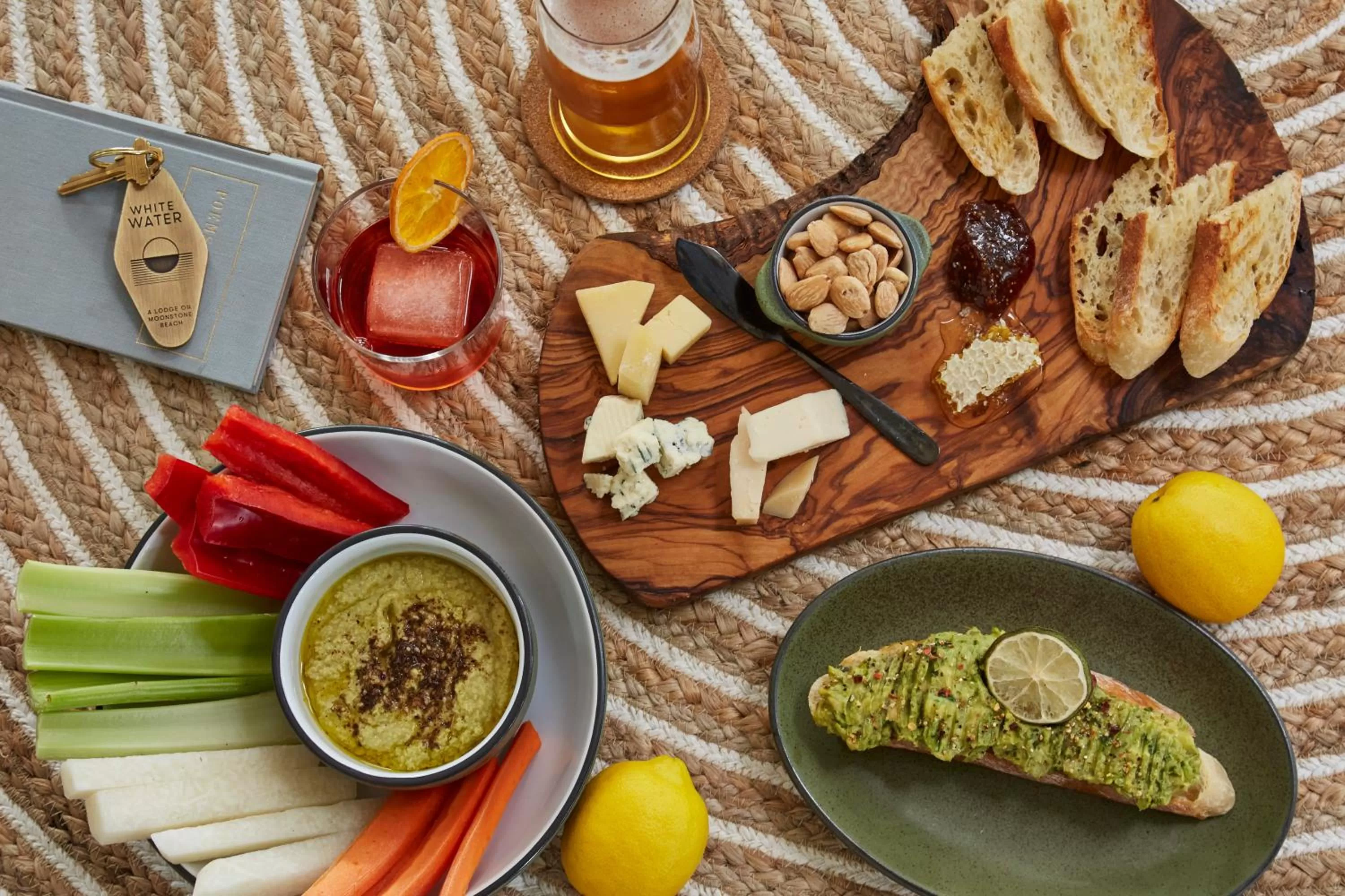 Food close-up in White Water