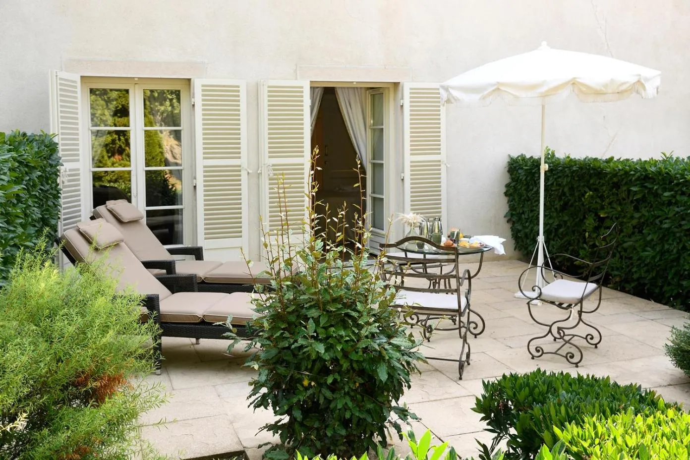 Balcony/Terrace in Château de Pizay