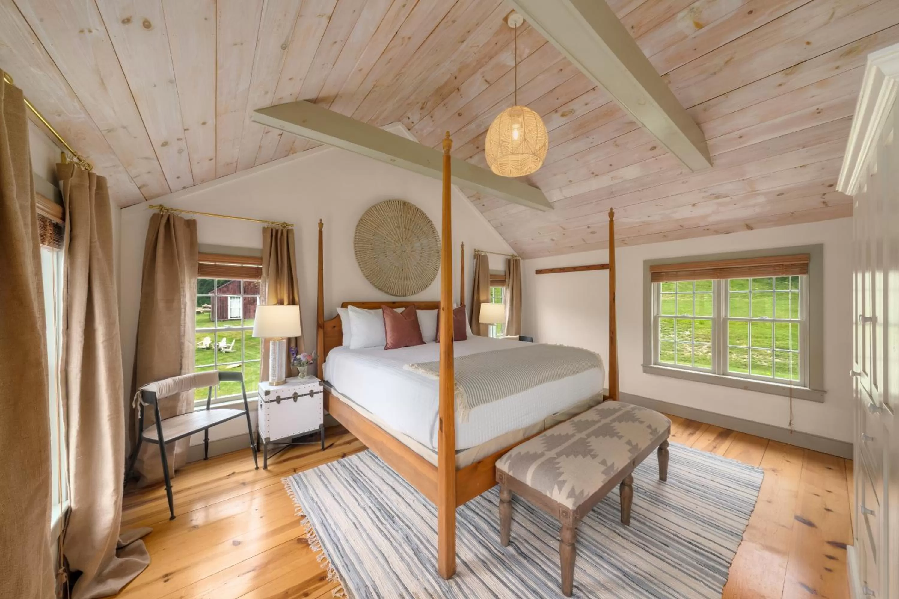Bedroom, Bed in Inn at Silver Maple Farm