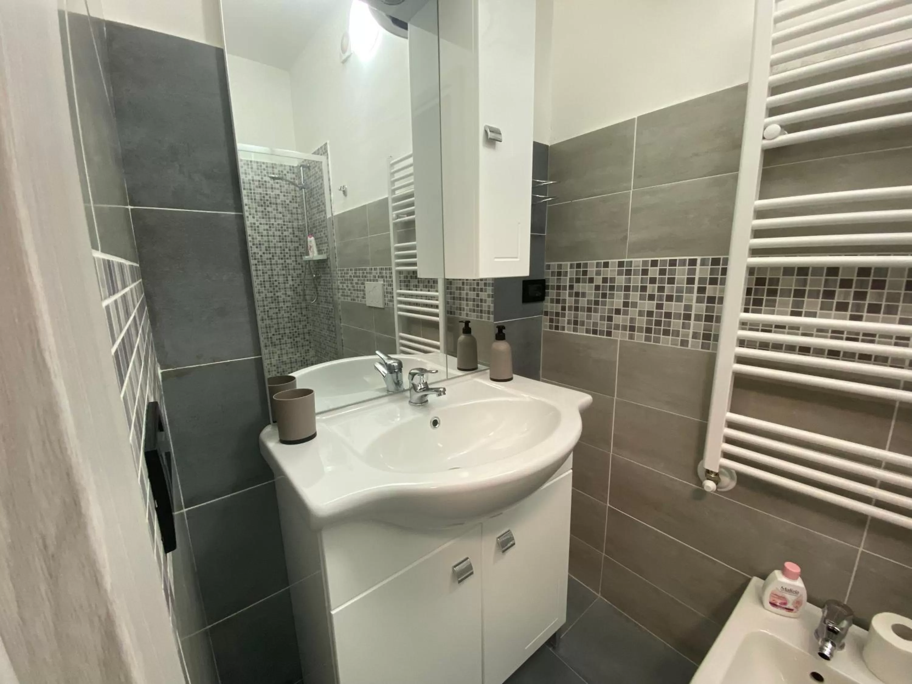 Shower, Bathroom in B&B Alpaca Biella