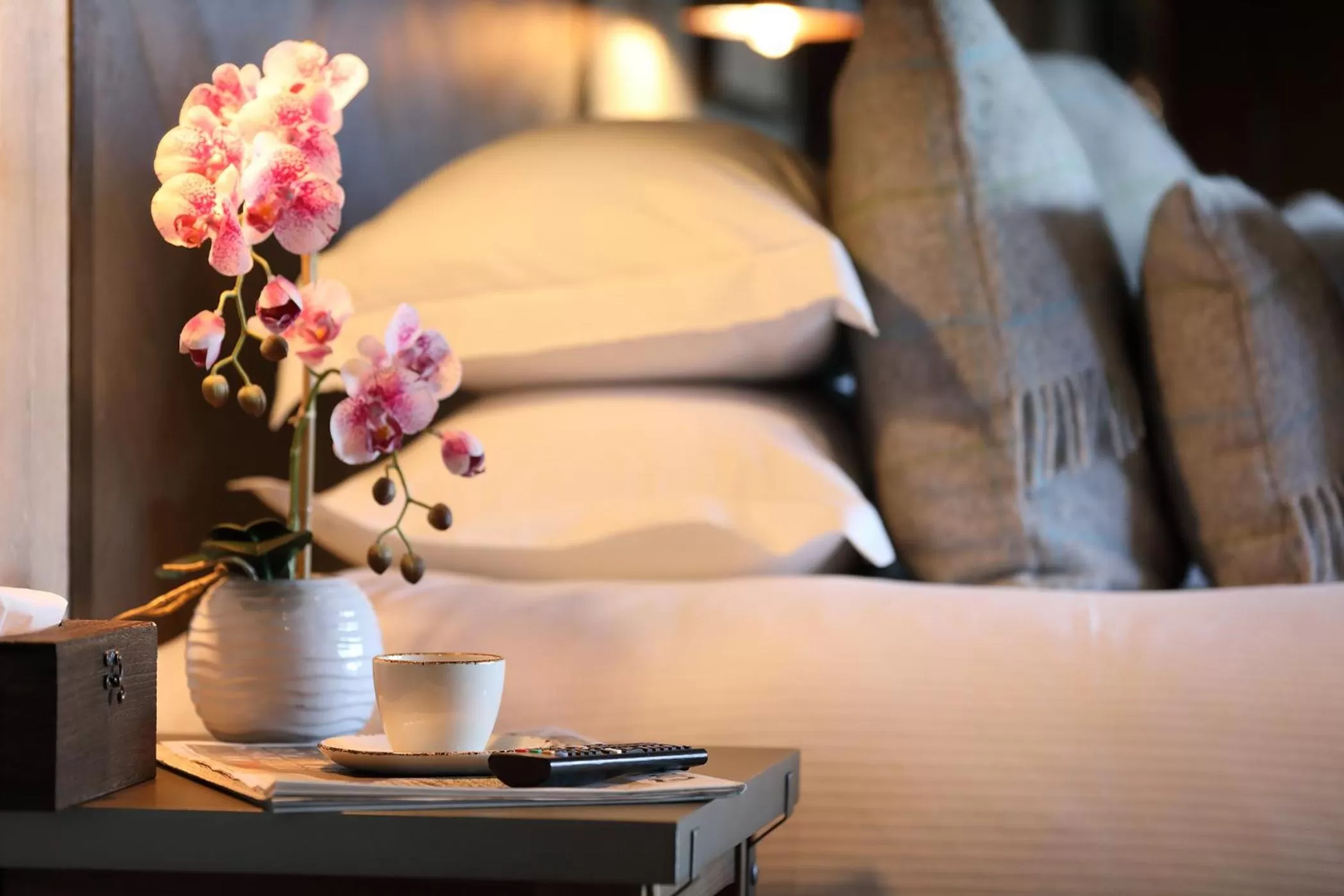 Decorative detail, Bed in The Jack Russell