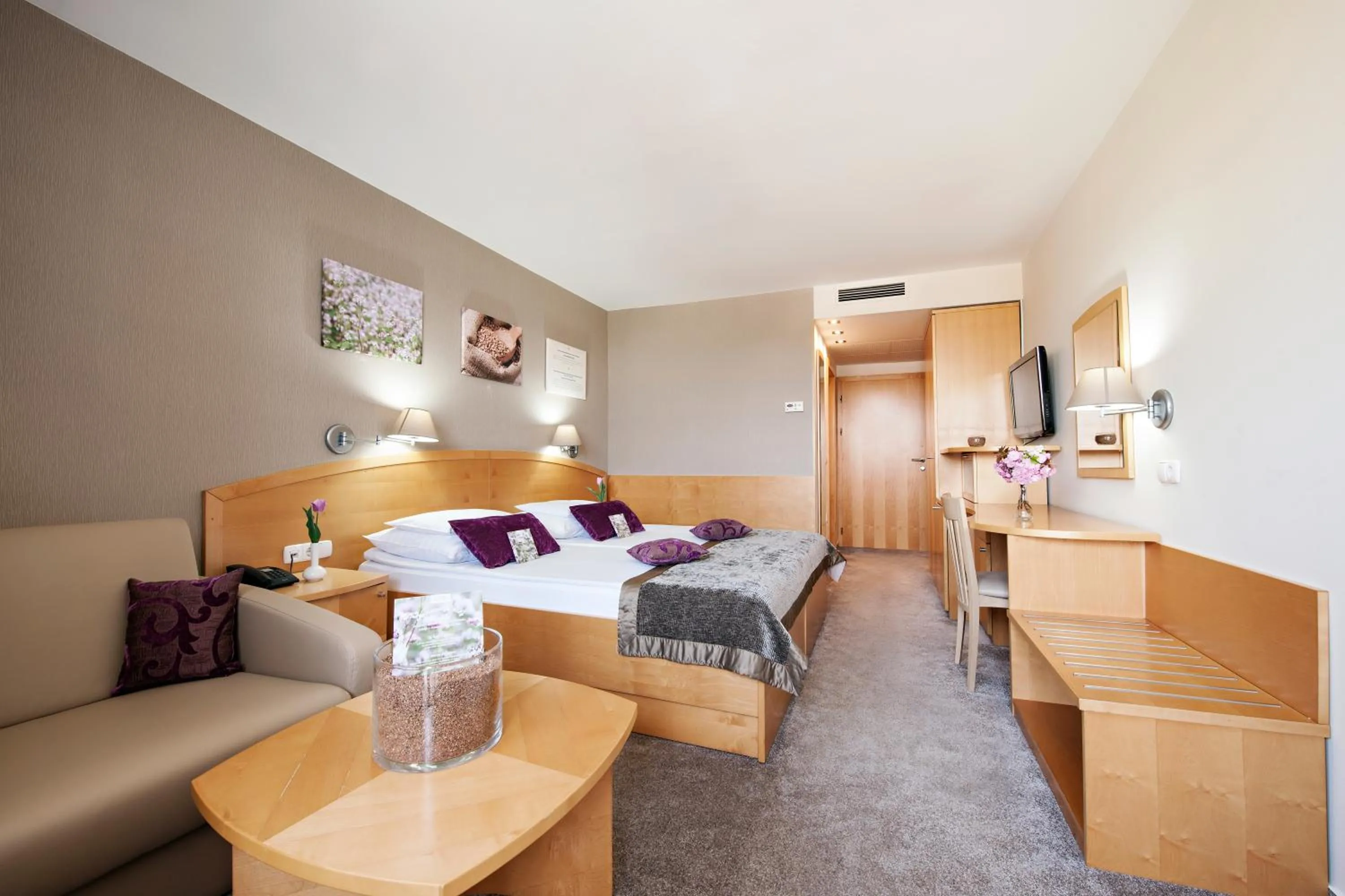 Bed in Hotel Ajda - Terme 3000 - Sava Hotels & Resorts