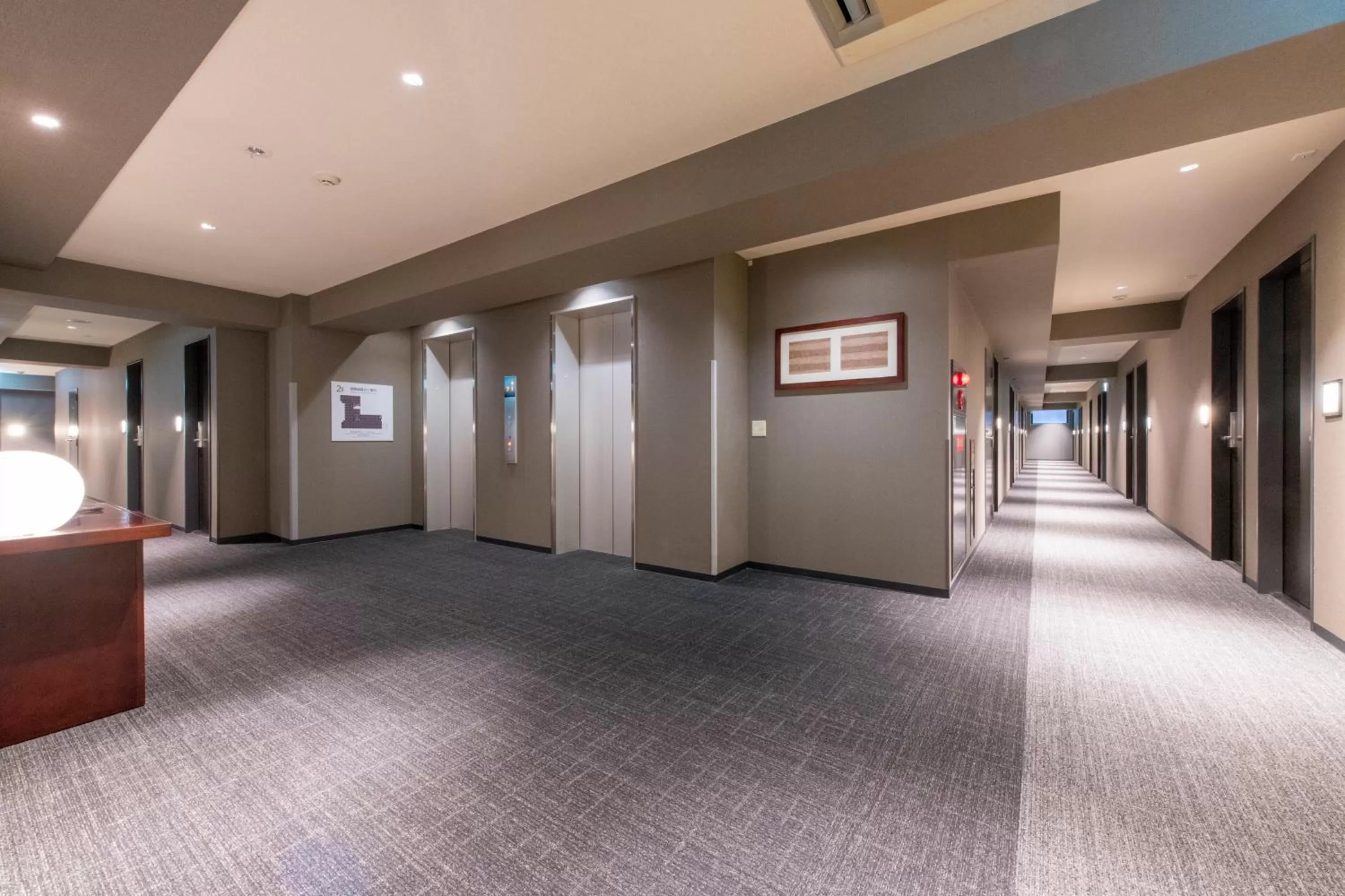 elevator in HOTEL MYSTAYS Fukuoka Tenjin