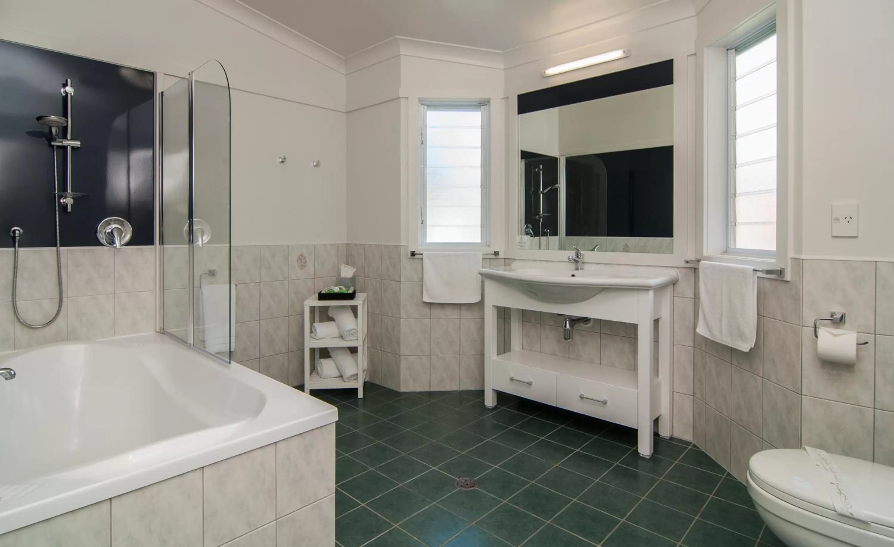 Bathroom in Anchorage Motel