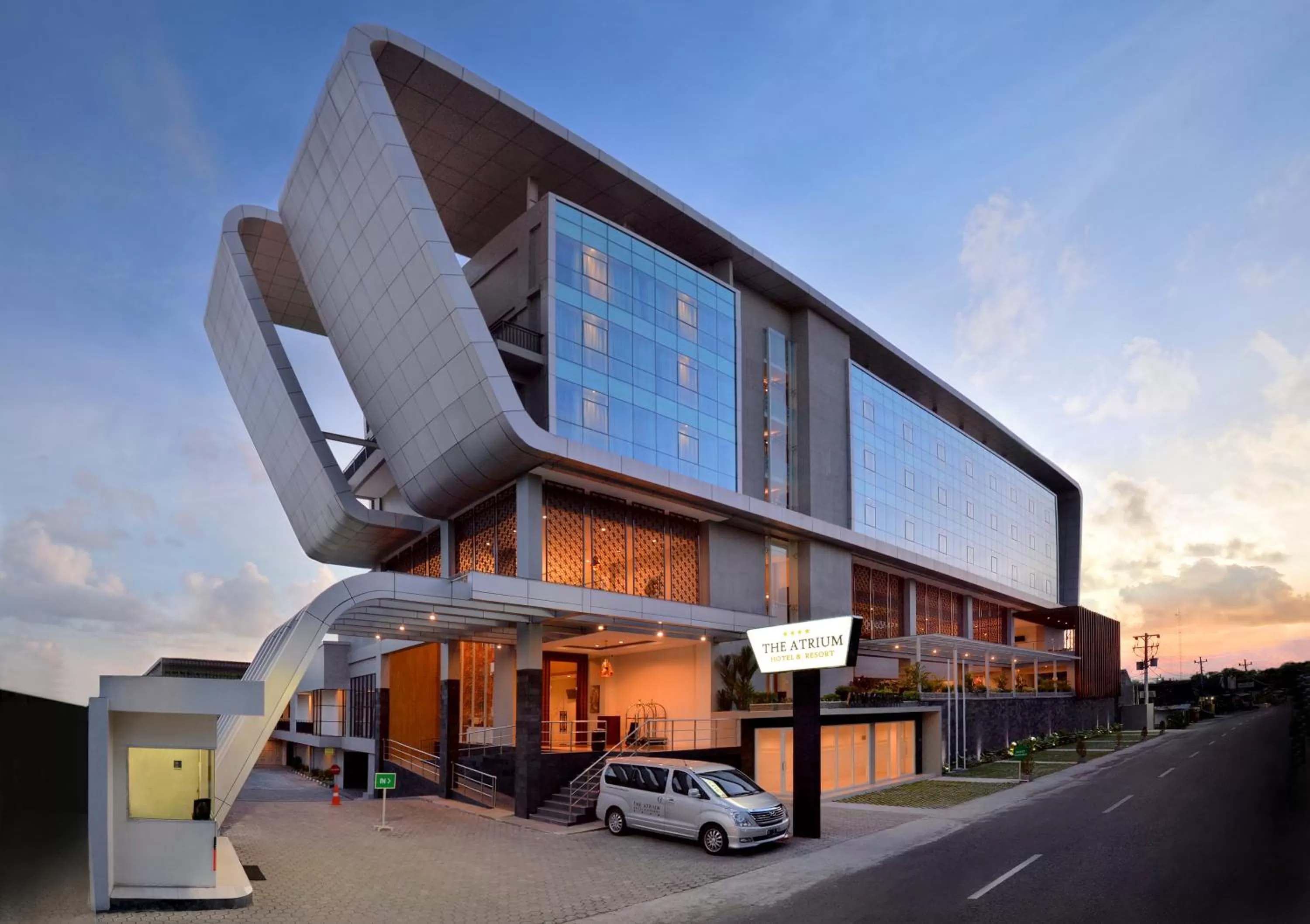 Property building in The New Atrium Hotel Yogyakarta