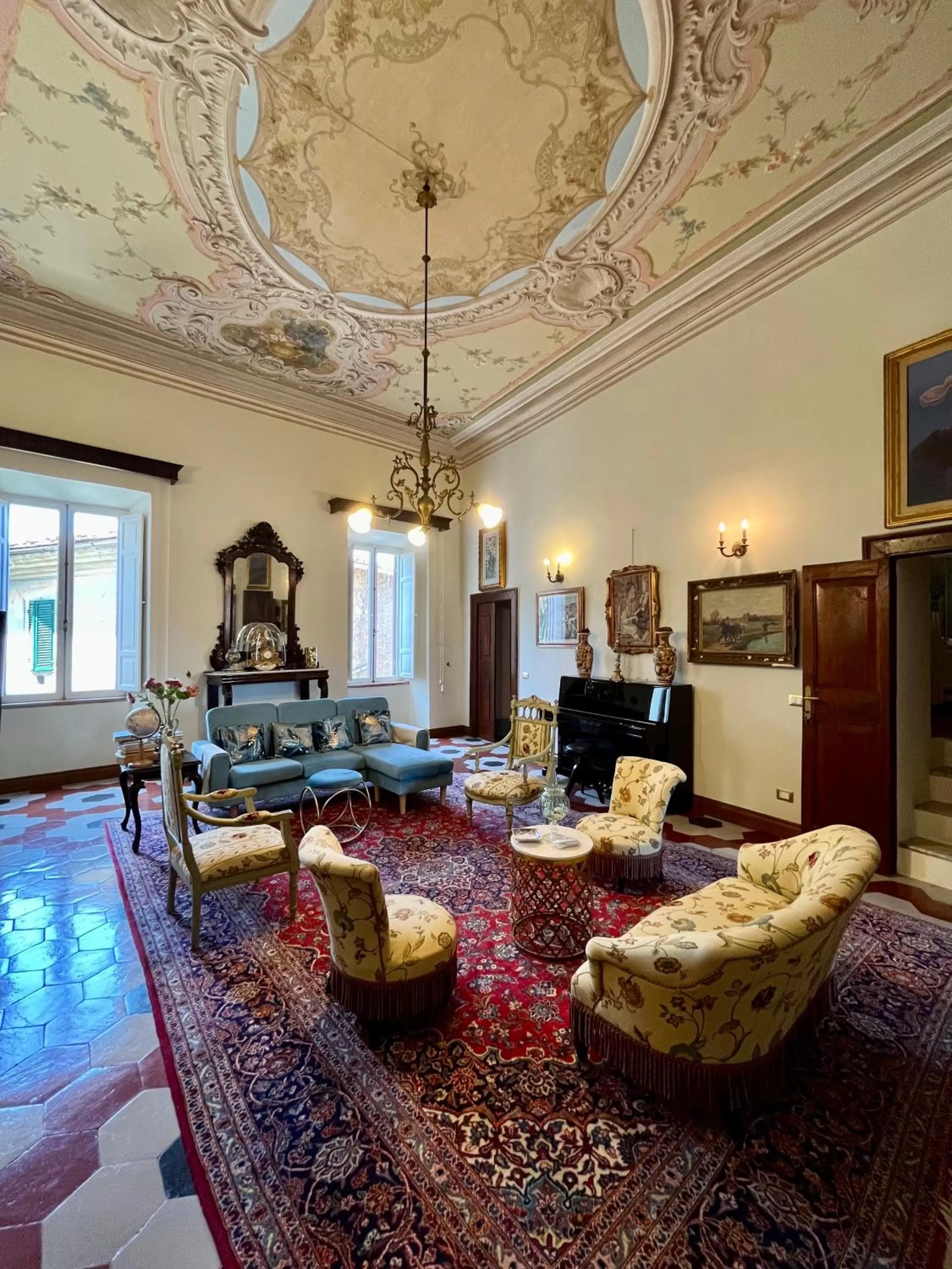 Living room in B&B 'Degli Artisti'