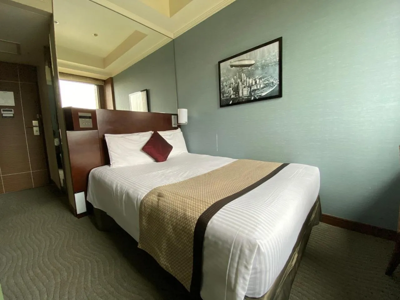 Bed in Hotel Trusty Tokyo Bayside