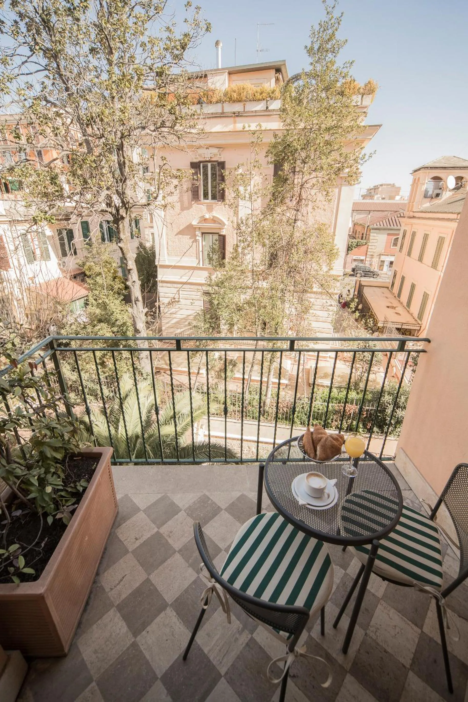 Balcony/Terrace in Hotel Donatello