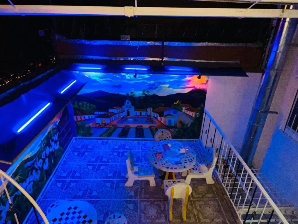 Balcony/Terrace, Pool View in Hotel Eterna Primavera