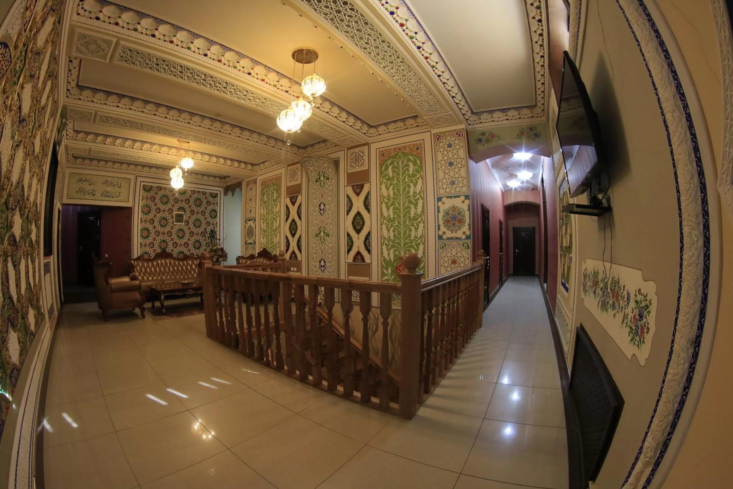 Living room, Lobby/Reception in Hotel Nurafshon Boutique