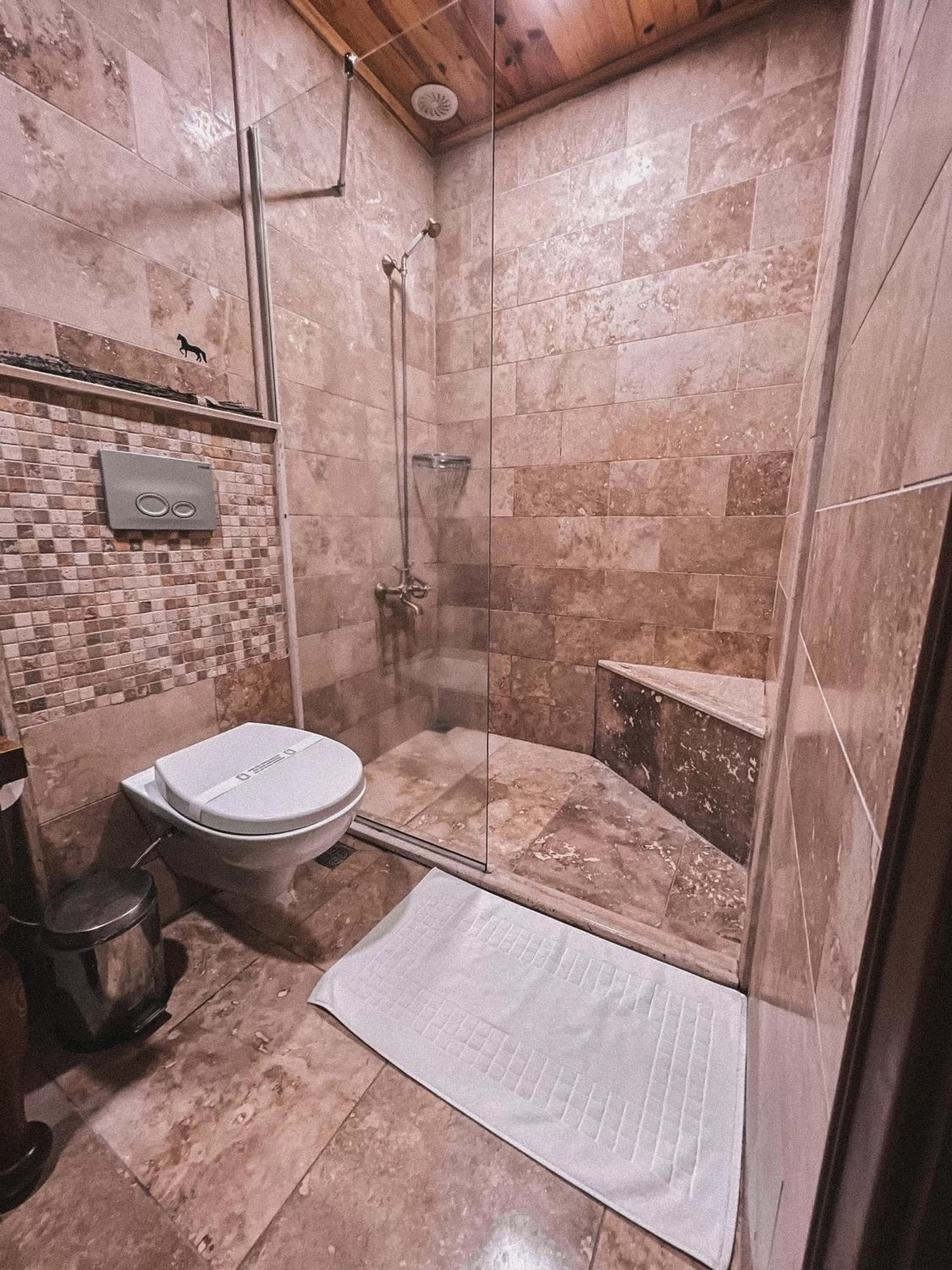 Bathroom in Local Cave House