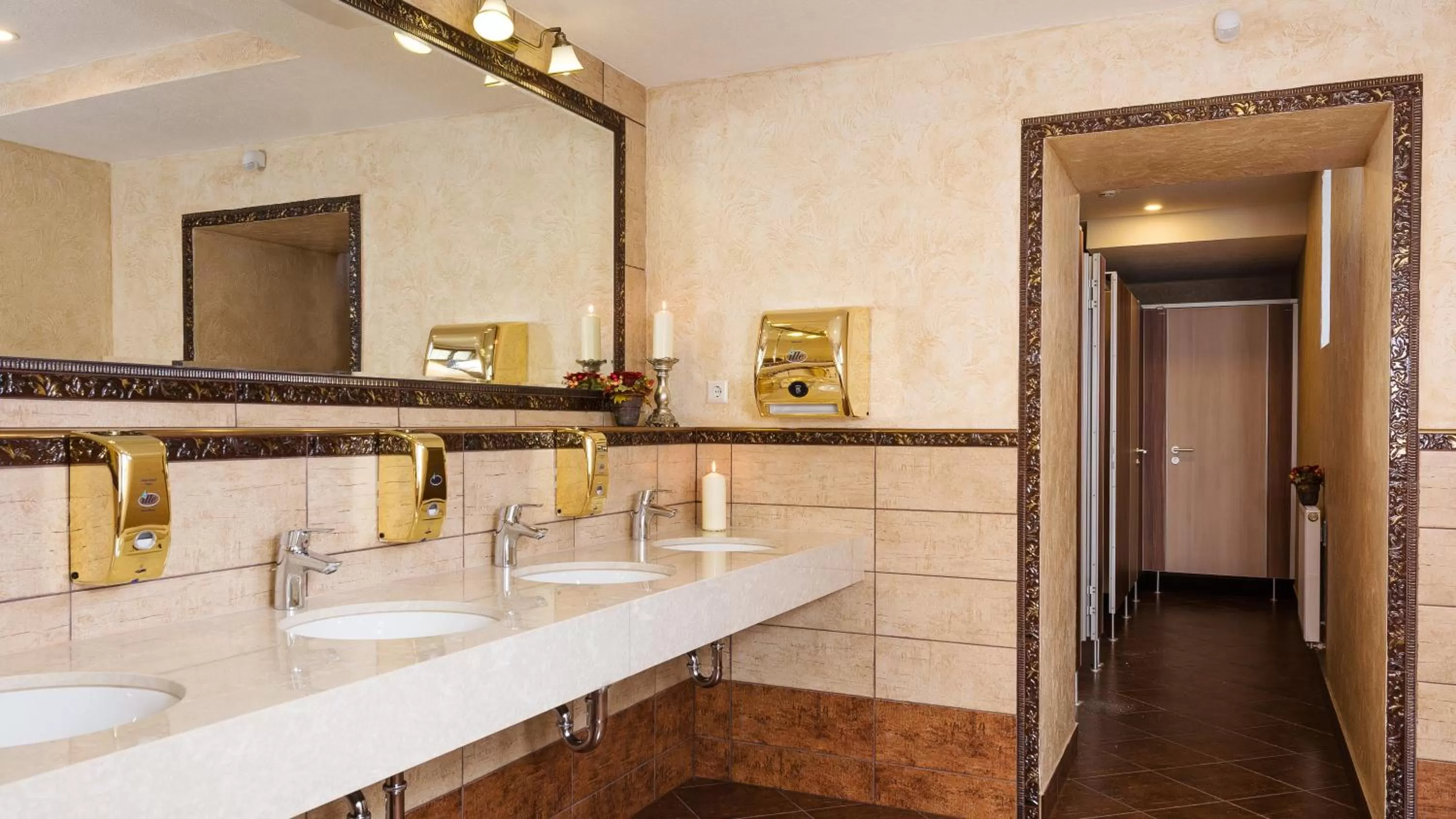 Bathroom in Hotel Rebstock