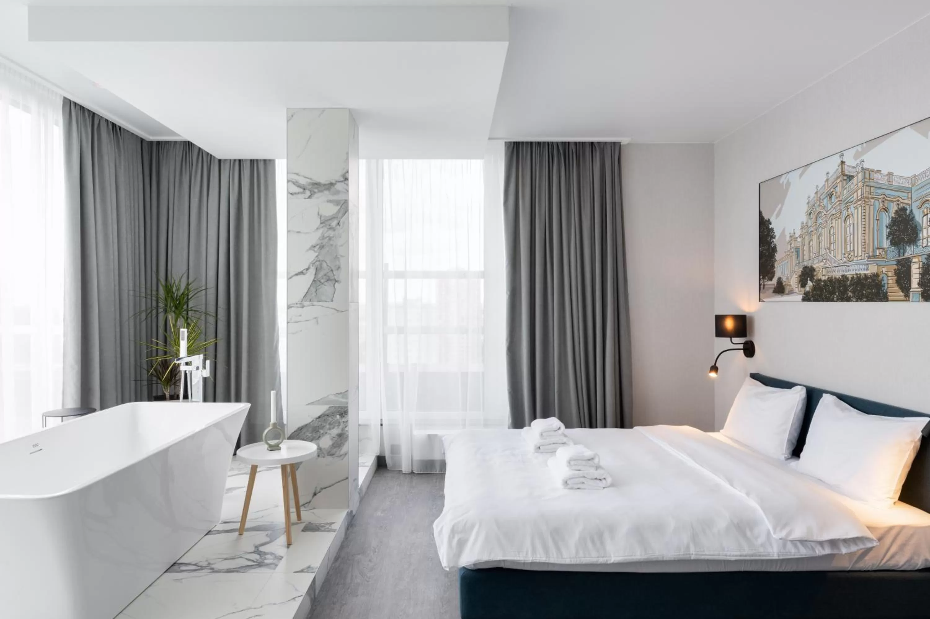 Bed in BE THE ONE Hotel