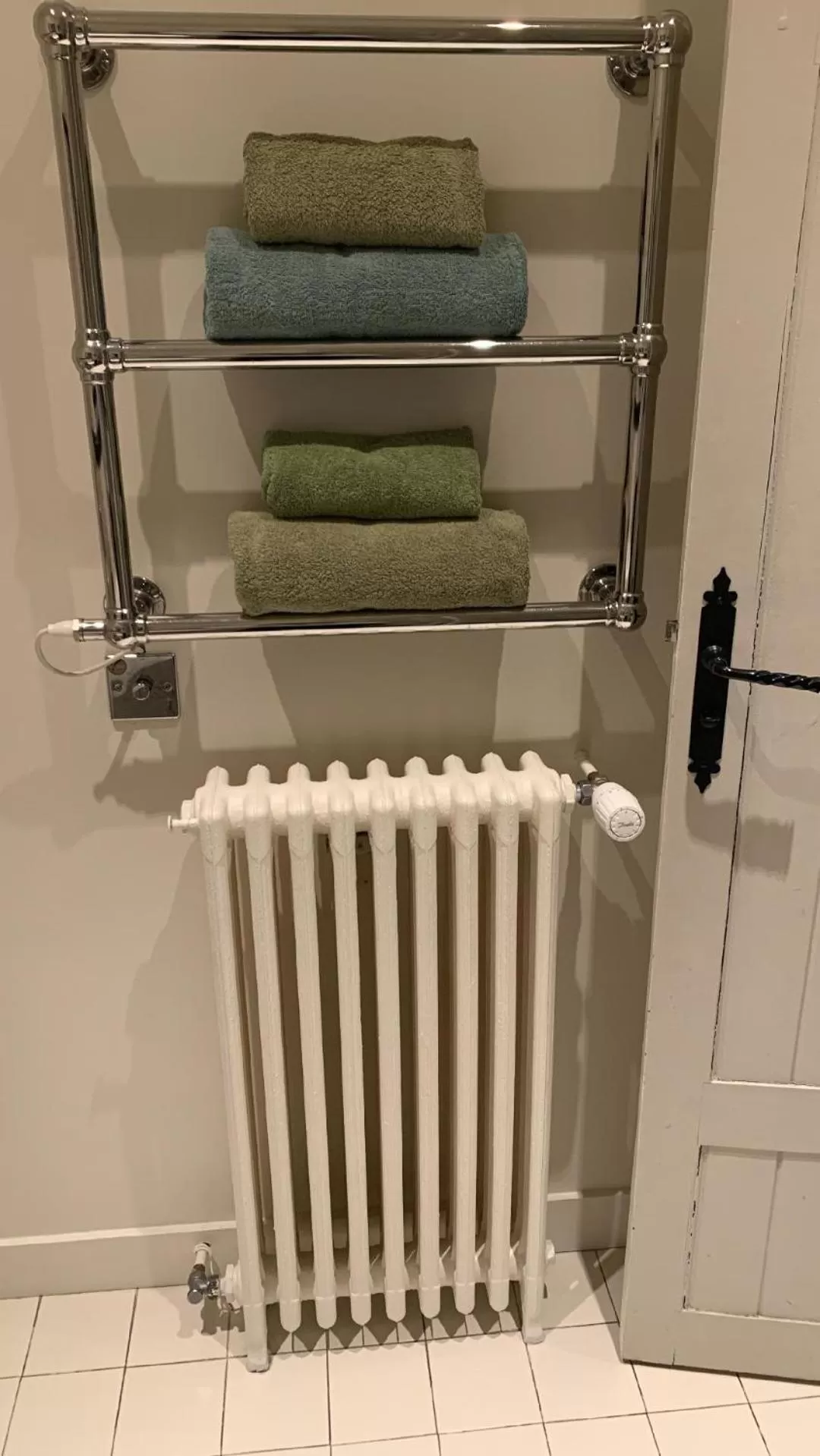 towels in Le Manoir de Beaumarchais