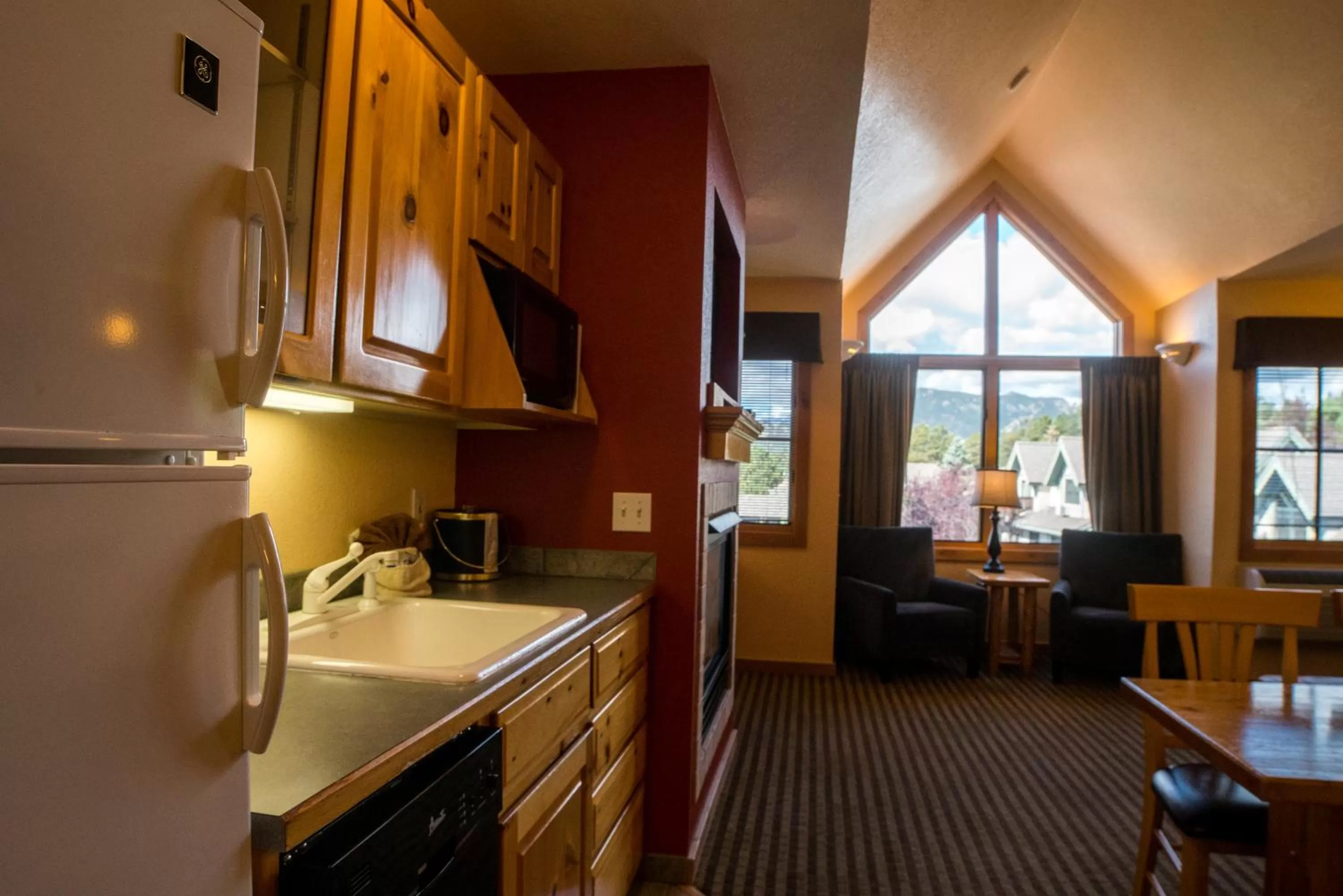 Kitchen or kitchenette in Appenzell Inn