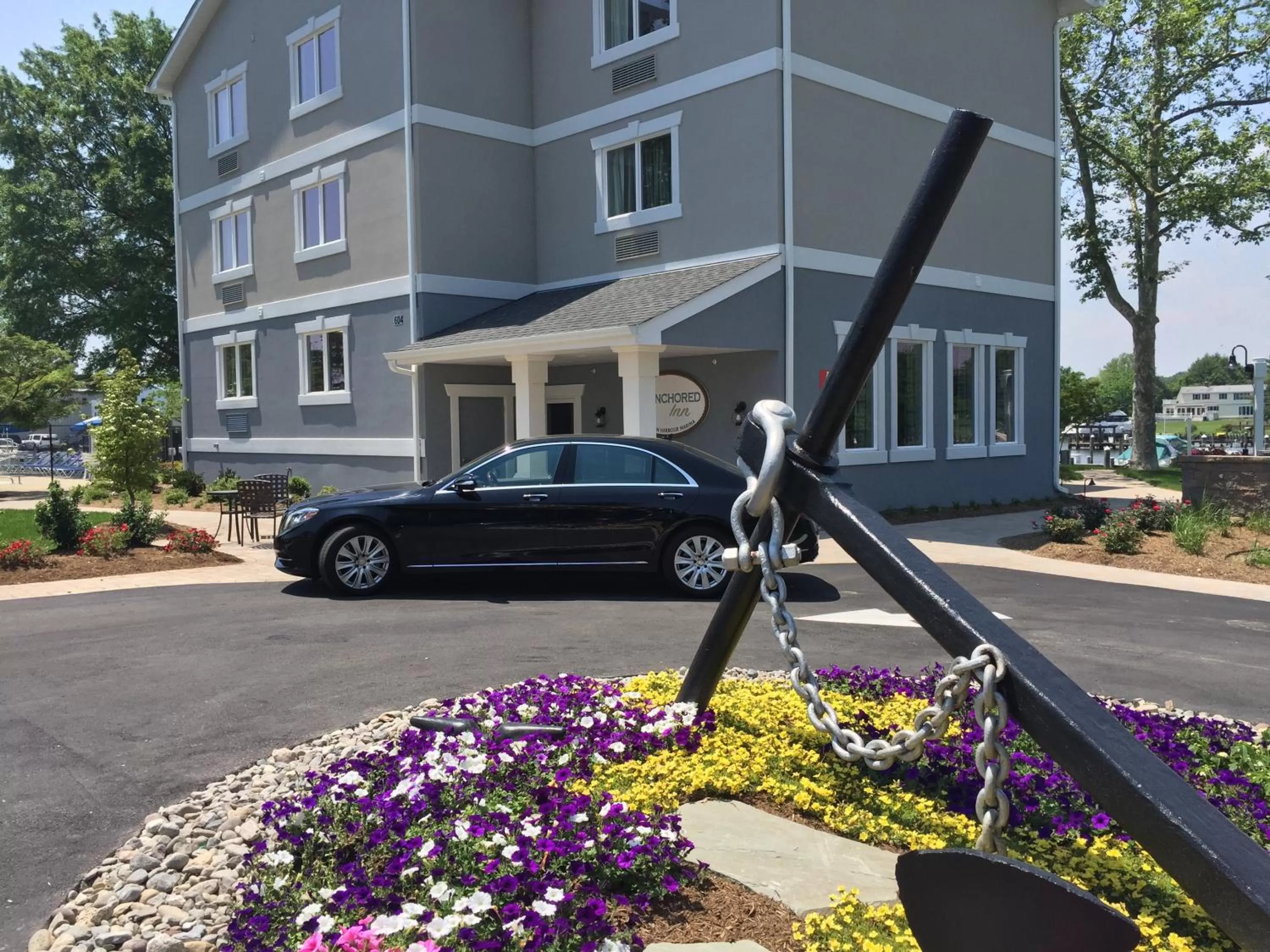 Property building in Anchored Inn at Hidden Harbor