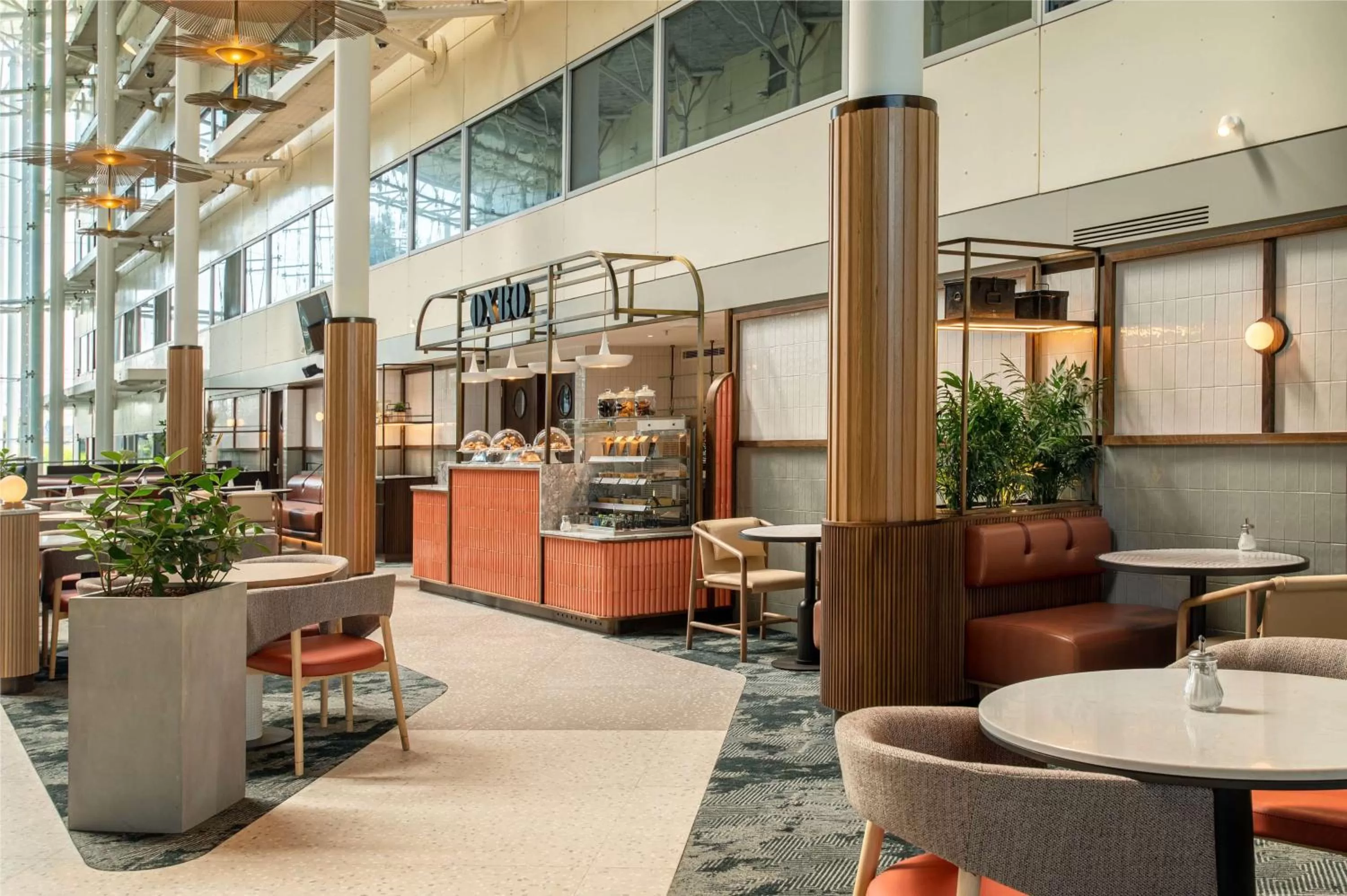 Restaurant/places to eat in Hilton London Heathrow Airport