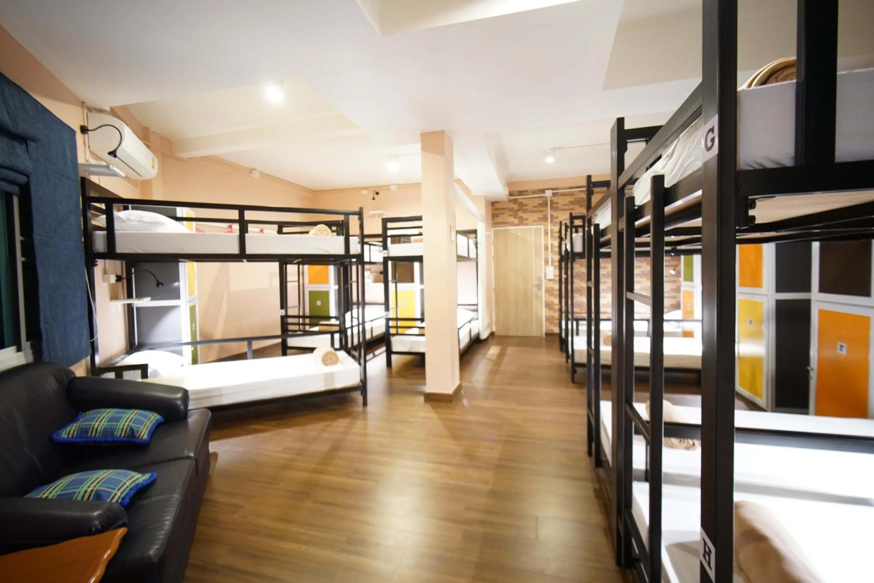 Photo of the whole room, Bed in Urban Hostel Bangkok