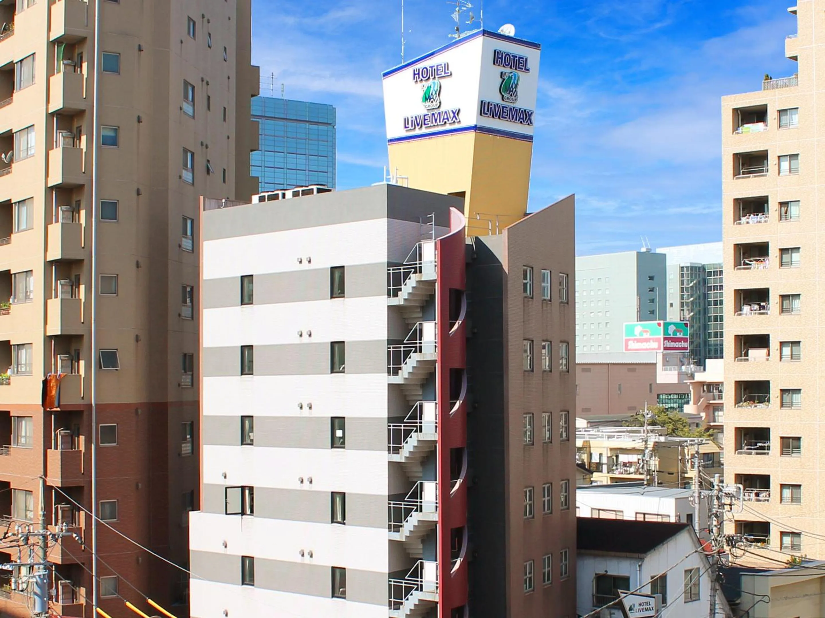 Property building in HOTEL LiVEMAX BUDGET Fuchu Annex
