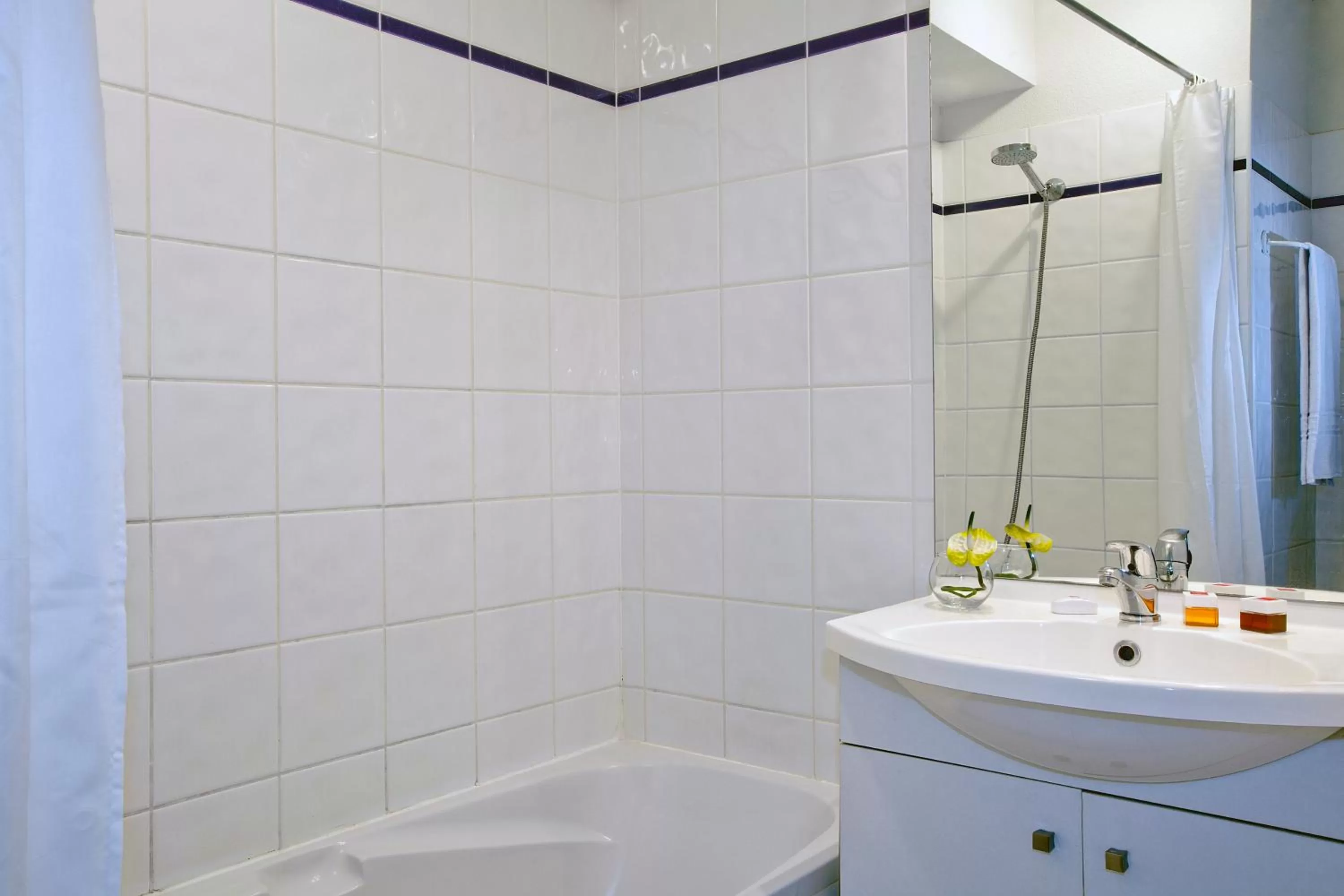 Bathroom in Séjours & Affaires Clermont Ferrand Park République