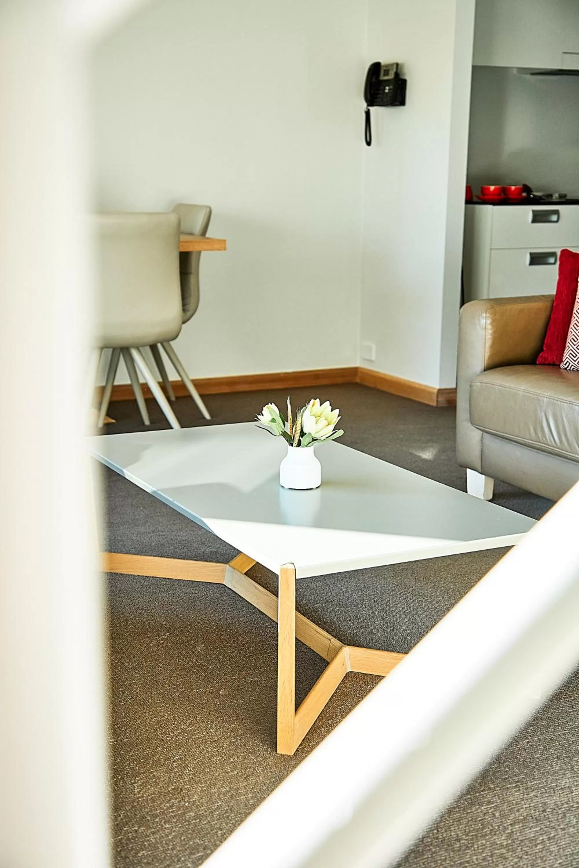 Living room in Salamanca Inn
