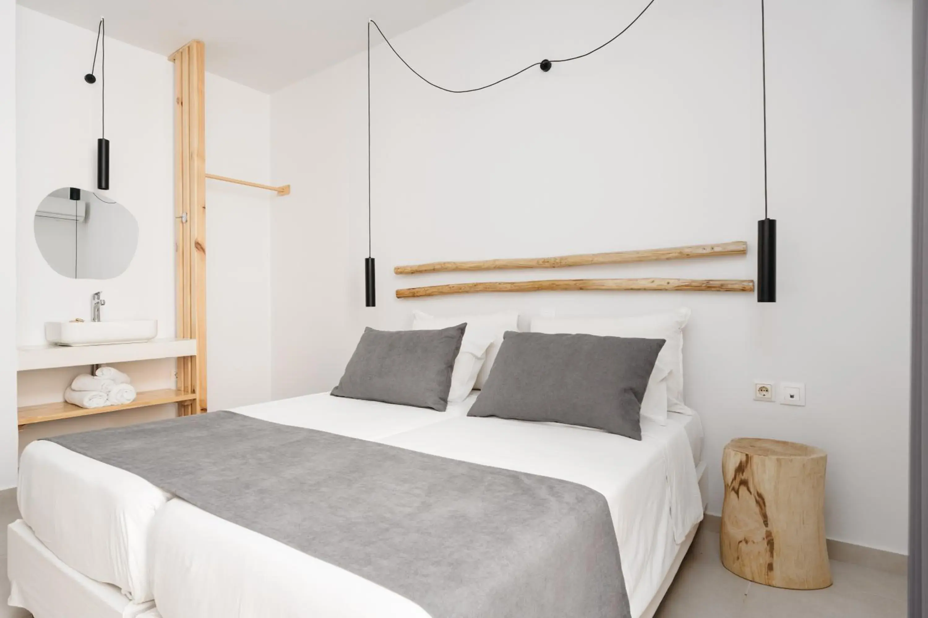 Classic Double Room Street View in Petradi Beach Lounge Hotel Classic Double Room Street View in Petradi Beach Lounge Hotel