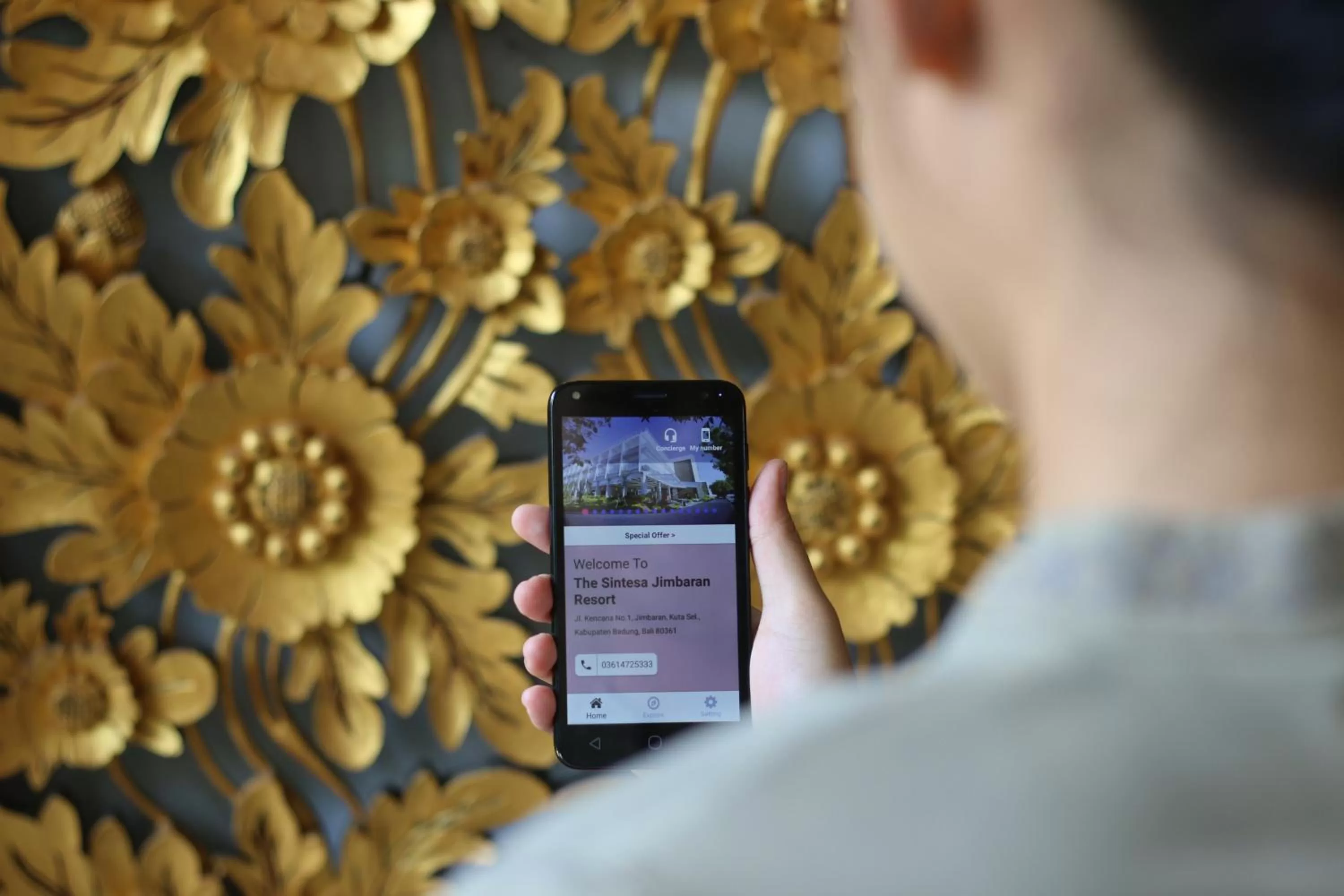 Staff in The Sintesa Jimbaran Bali