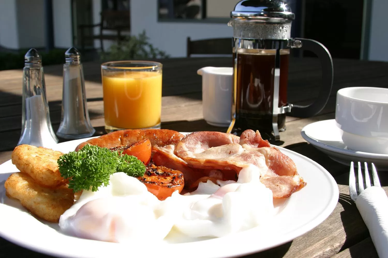 Breakfast in Barringtons Motor Lodge