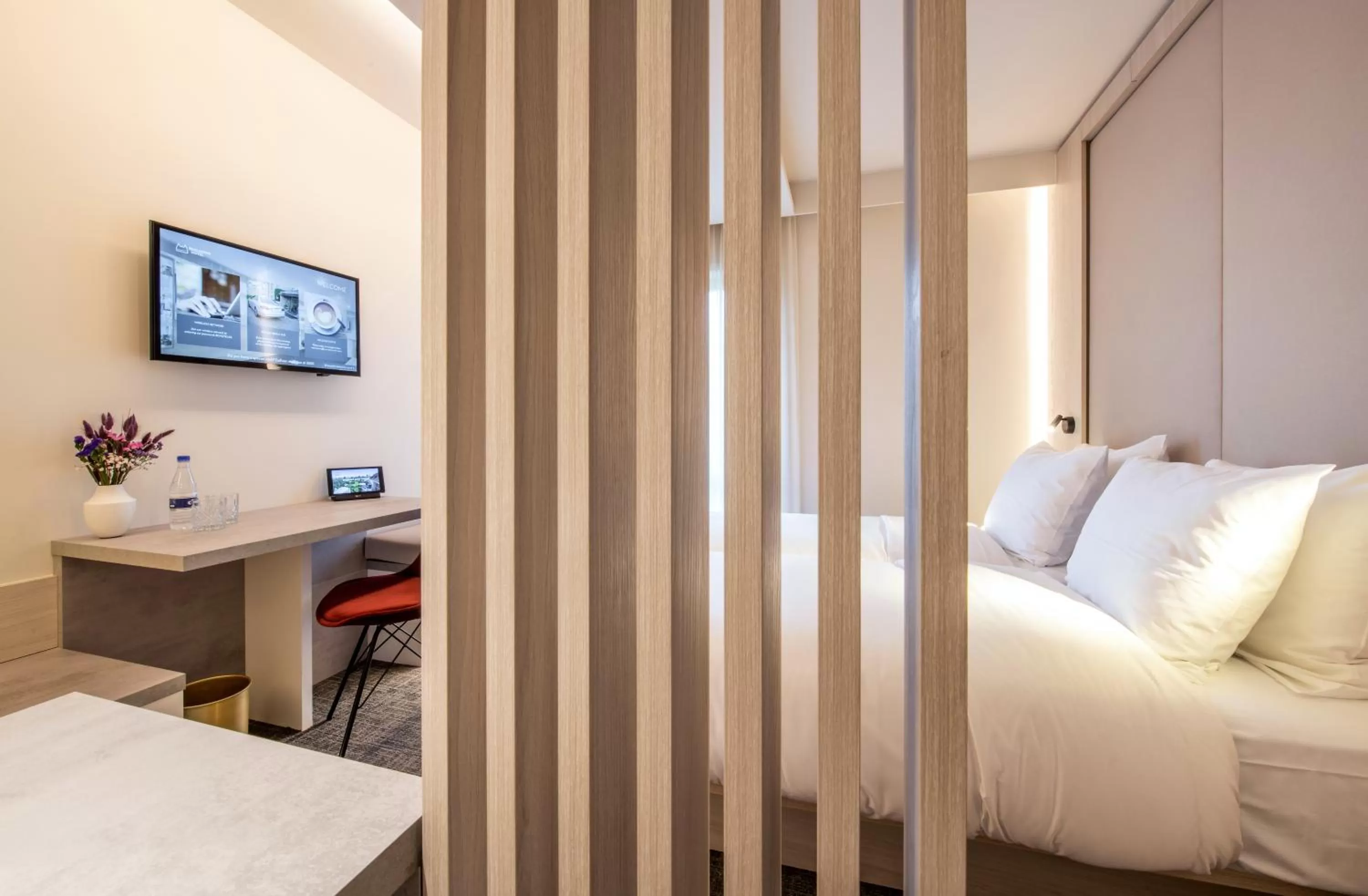 Bed in Begijnhof Hotel