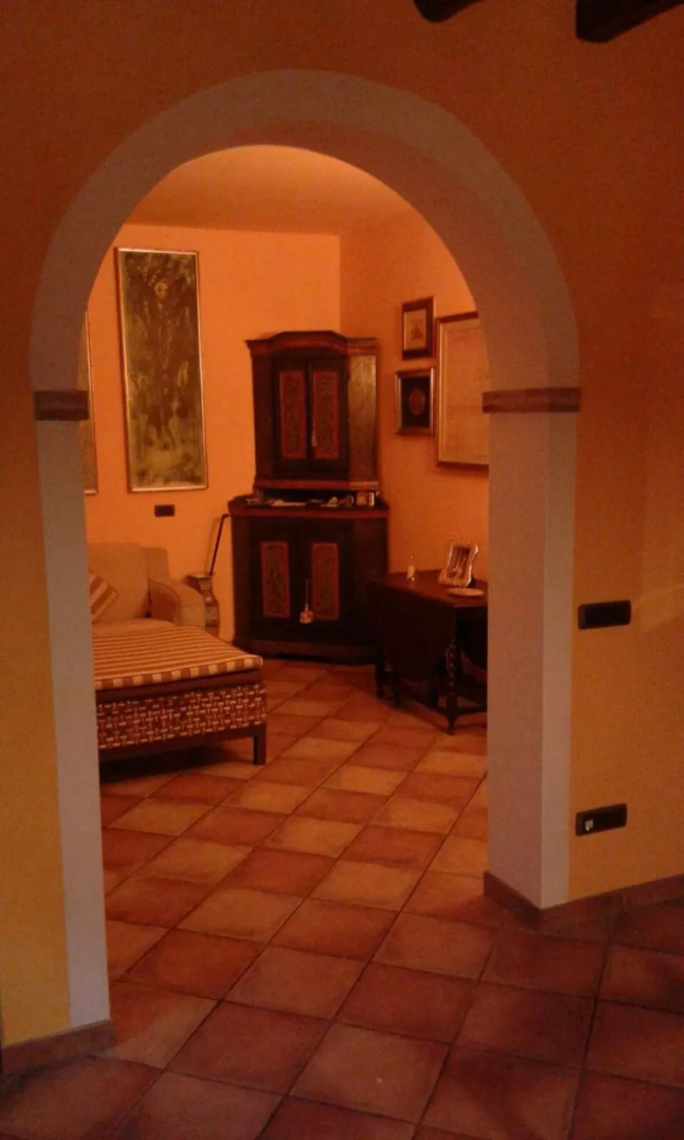 Decorative detail in Casa Degli Amici