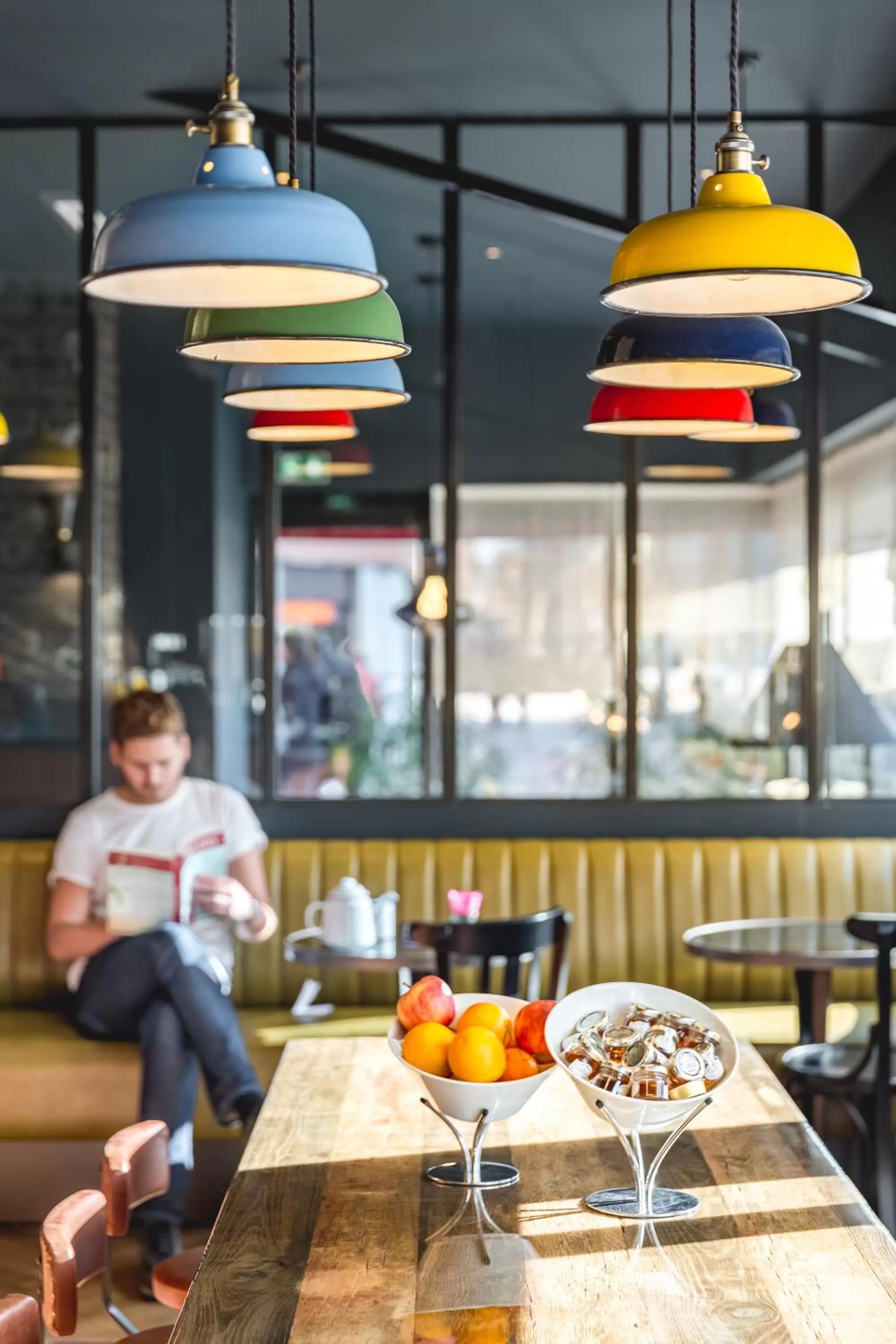 Lounge or bar in Hôtel Clarisse