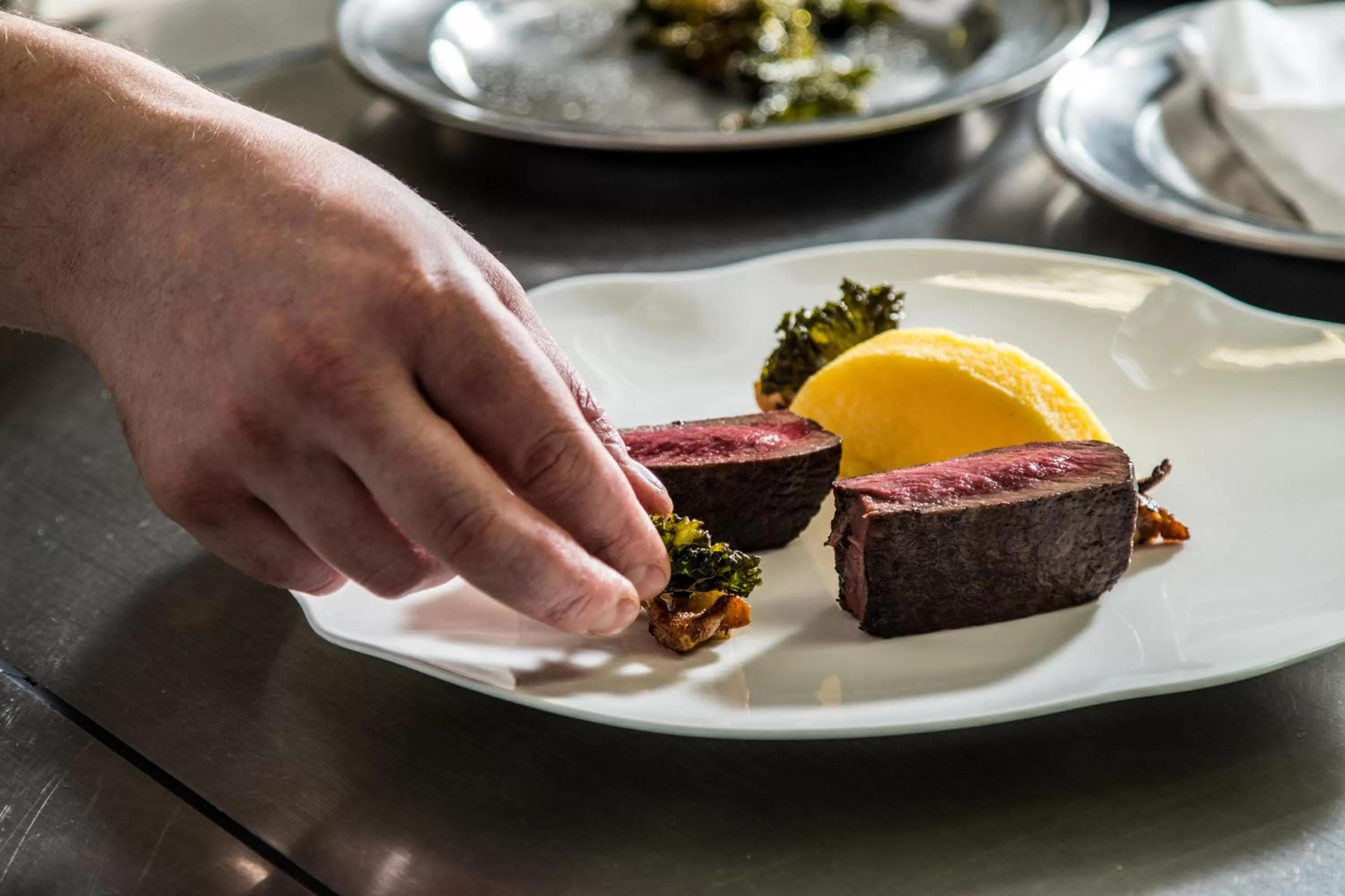 Restaurant/places to eat in Waldhotel Fletschhorn Saas-Fee