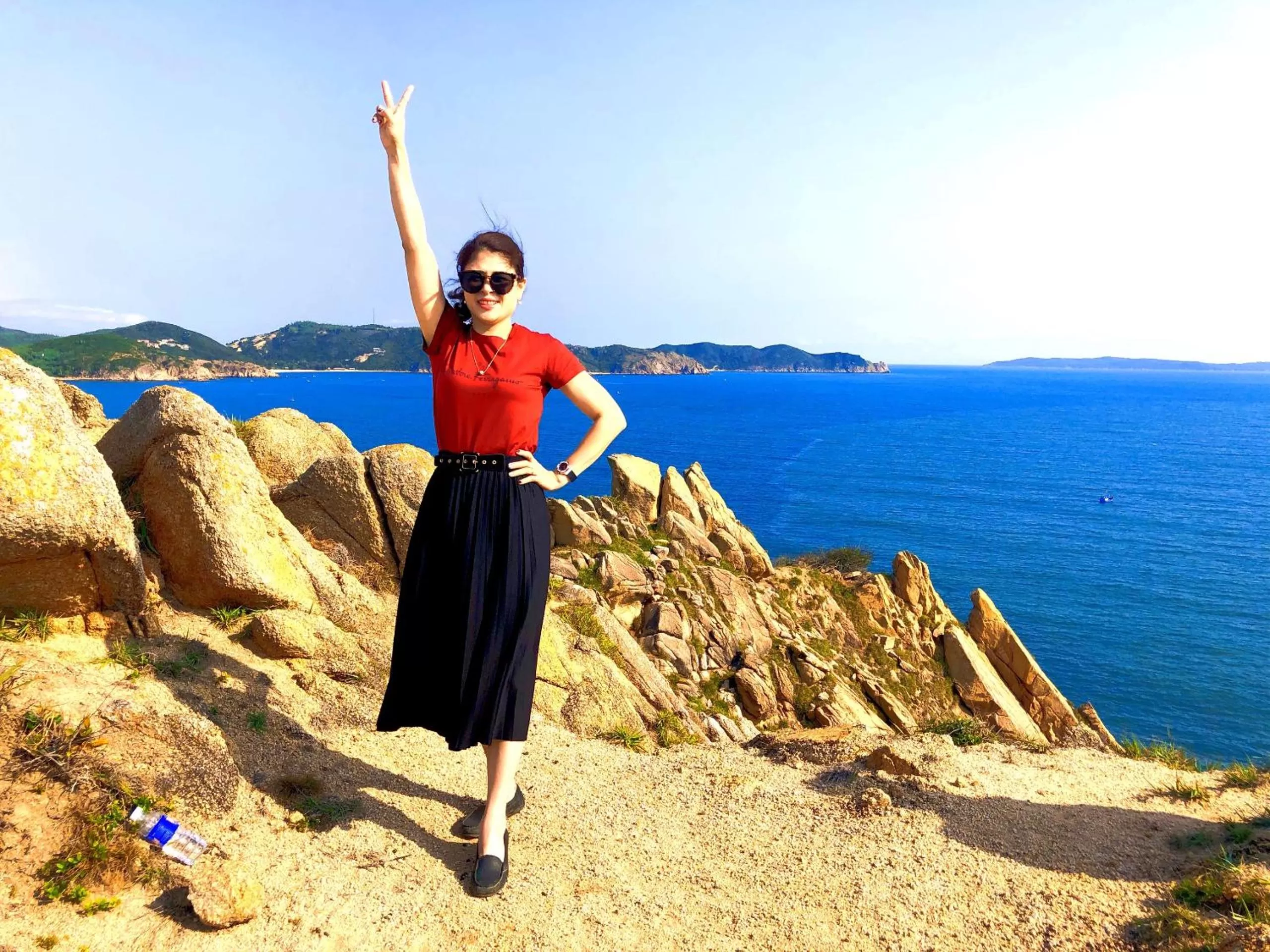 Hiking in Hoa Loi resort, Song Cau-Phu Yen