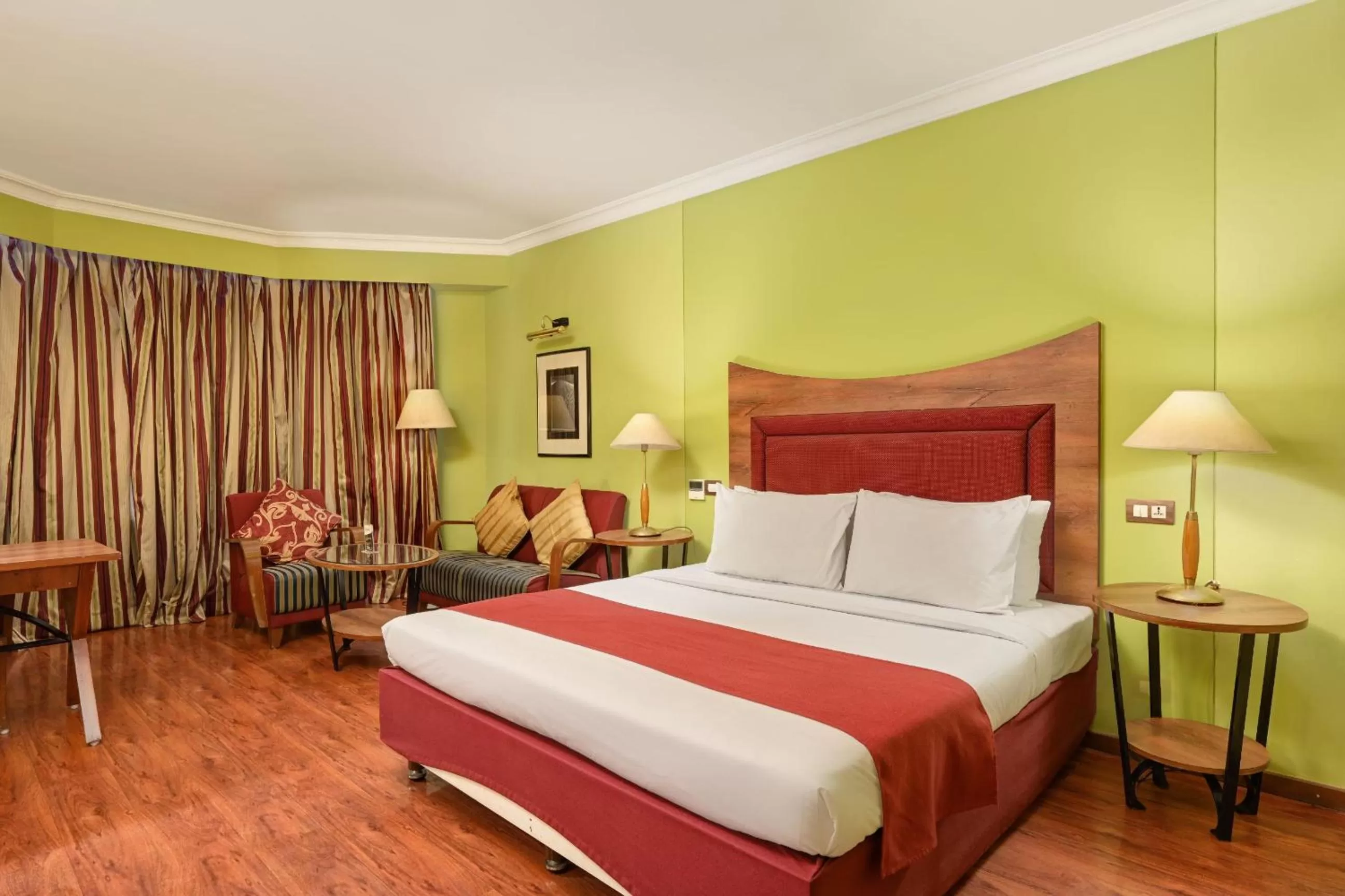 Photo of the whole room, Bed in The Cama - A Sabarmati Riverfront Hotel