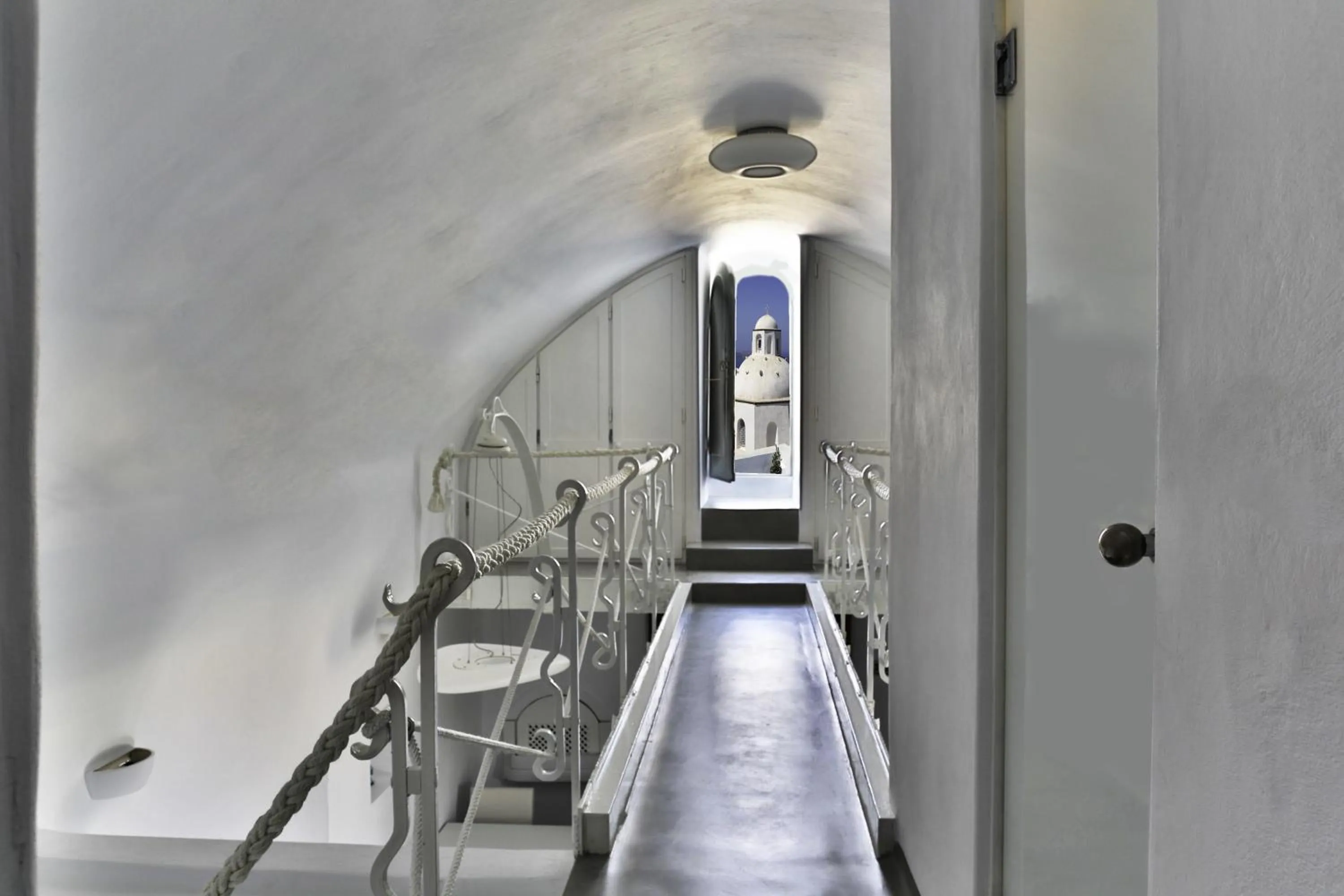 Decorative detail in Trieris Villa & Suites