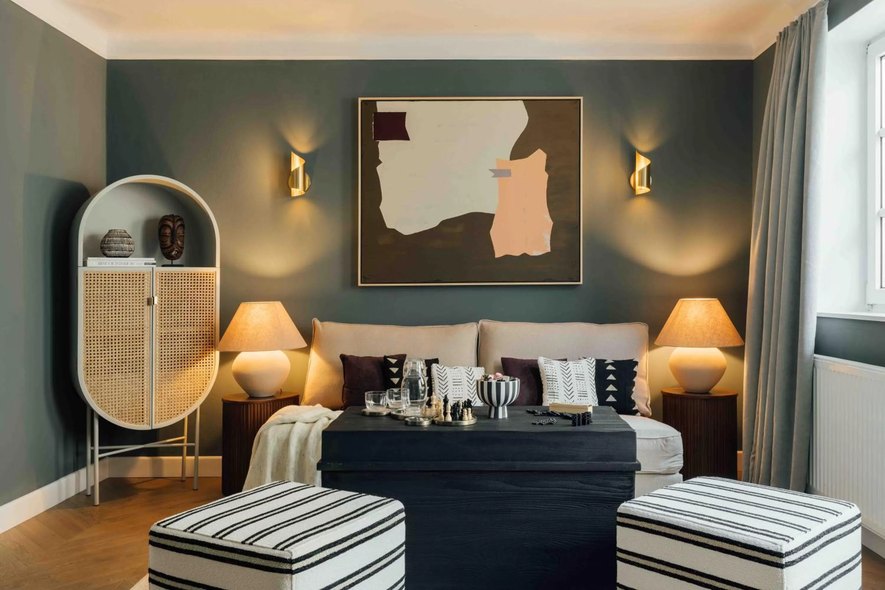 Living room, Bed in Clemonte Hotel - Your Reception-less Boutique Hideaway