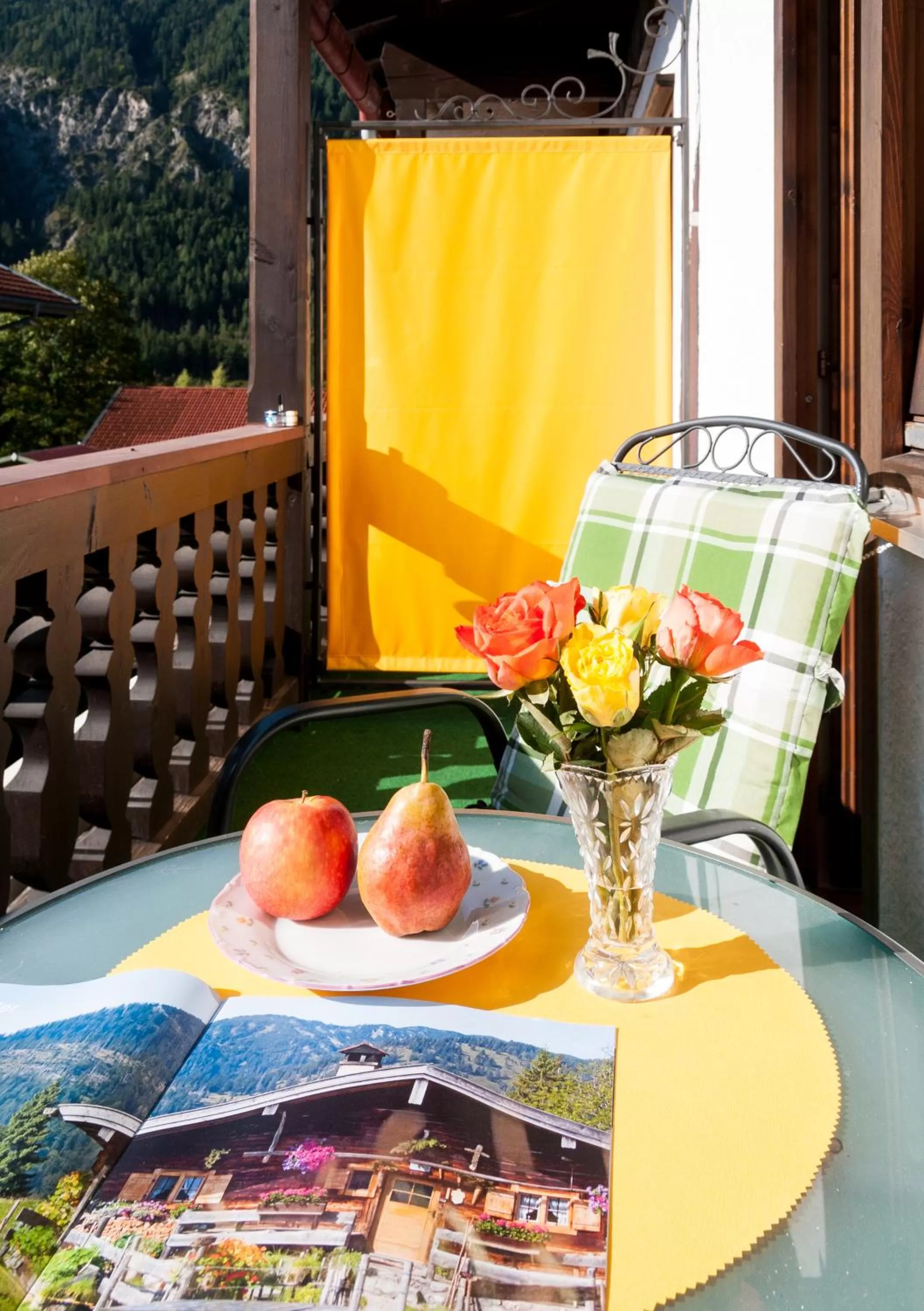 Balcony/Terrace in Hotel Effland -Sauna -Pool