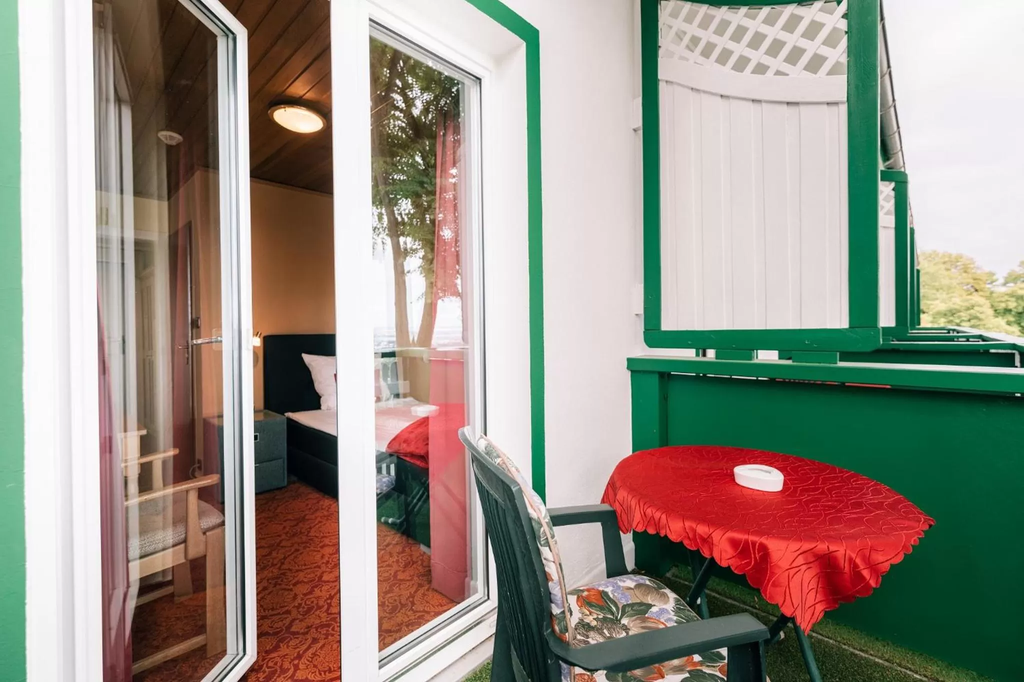 Balcony/Terrace in Hotel Hasenjäger