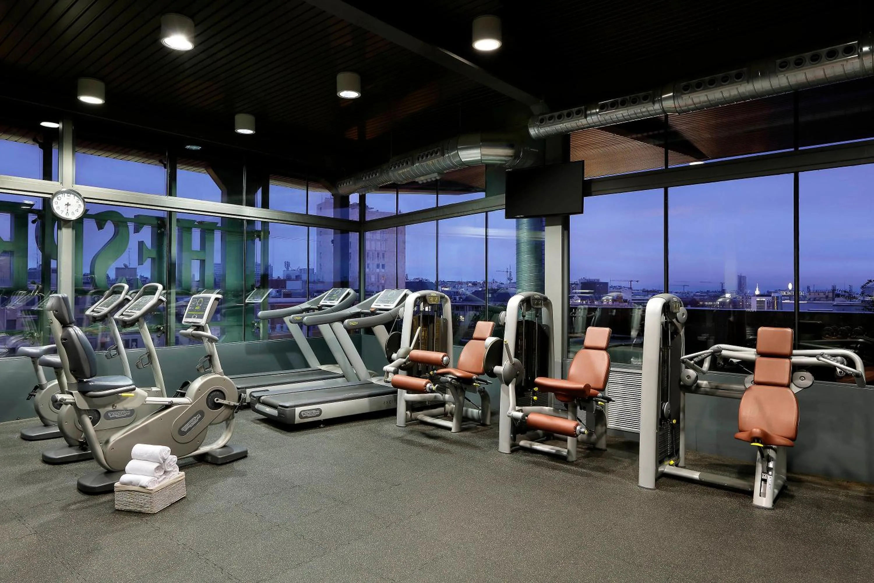 Fitness centre/facilities in Hyatt Regency Hesperia Madrid